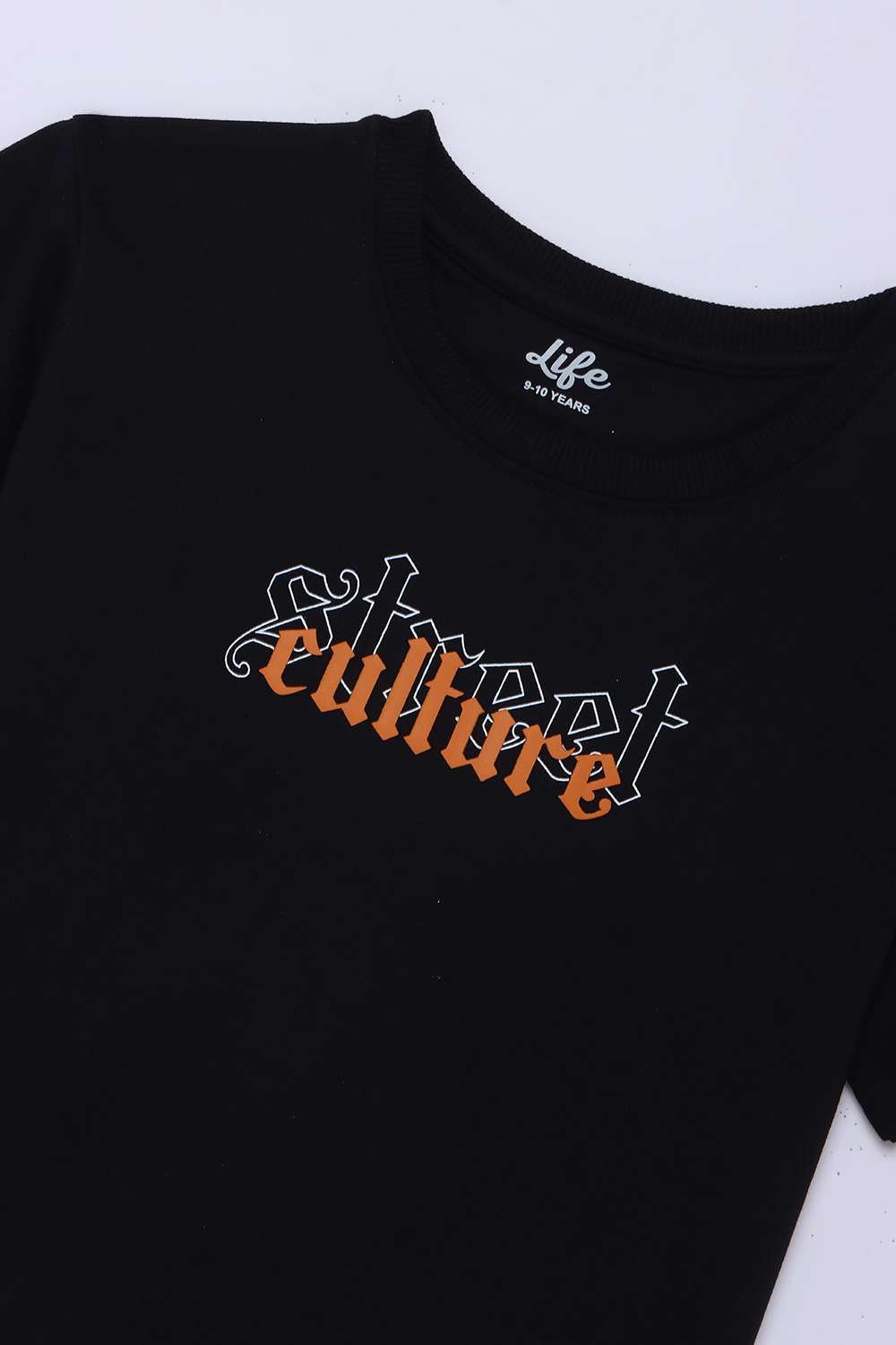 Solid-Cotton-Round-Neck-Boys-T-Shirt