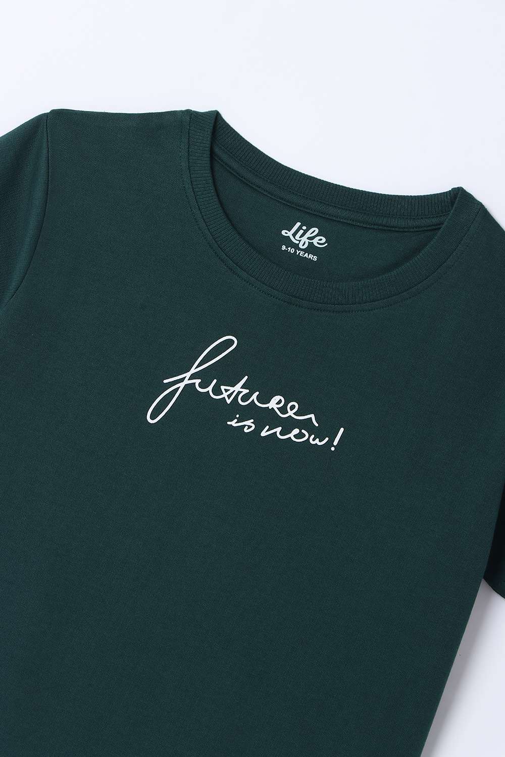 Solid-Cotton-Round-Neck-Boys-T-Shirt