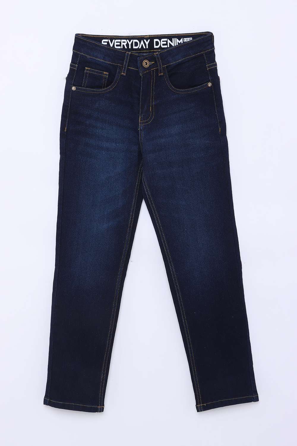 Solid-Denim-Regular-Fit-Boys-Jeans
