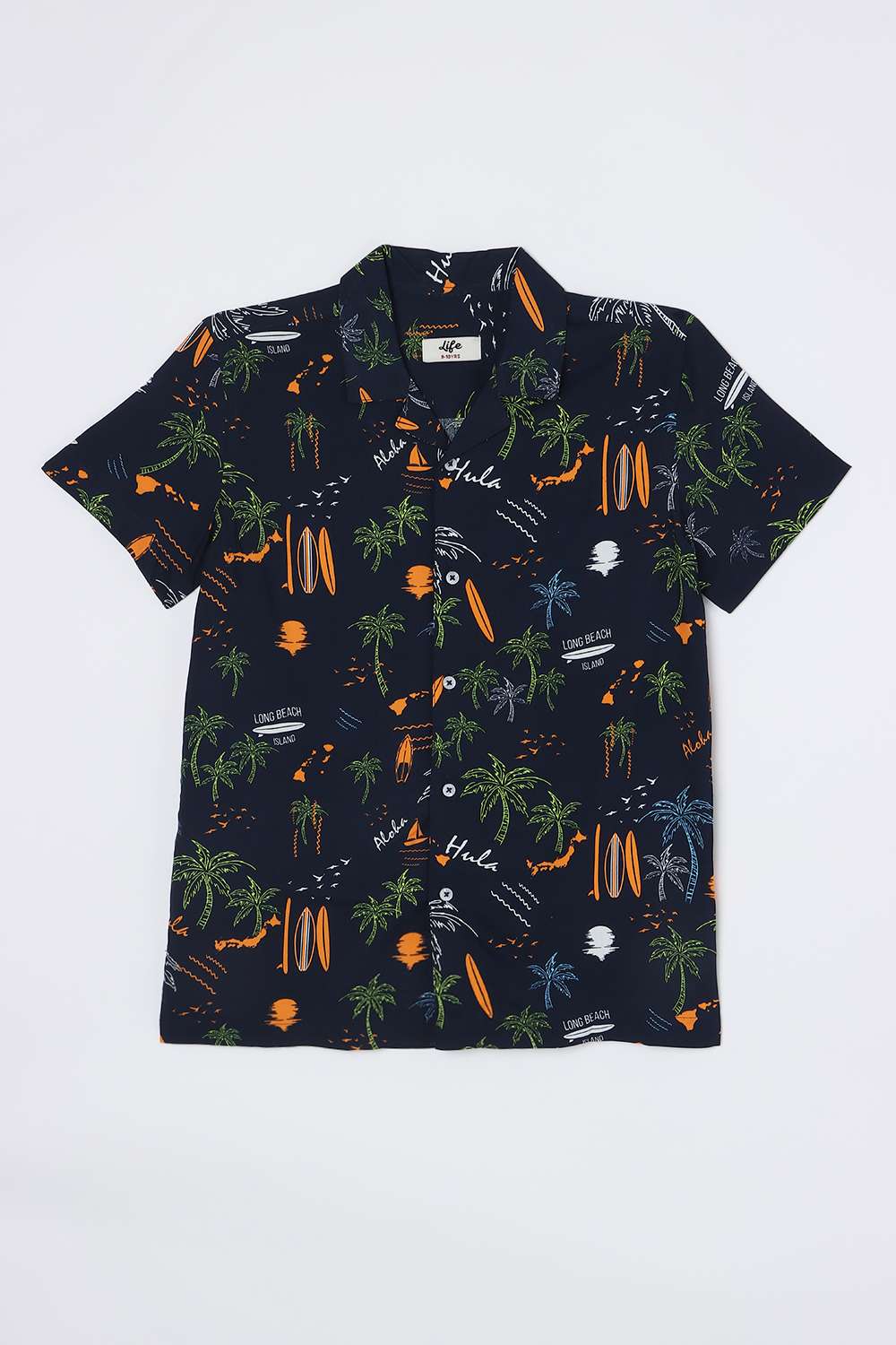 Printed-Viscose-Regular-Fit-Boys-Clothing-Set