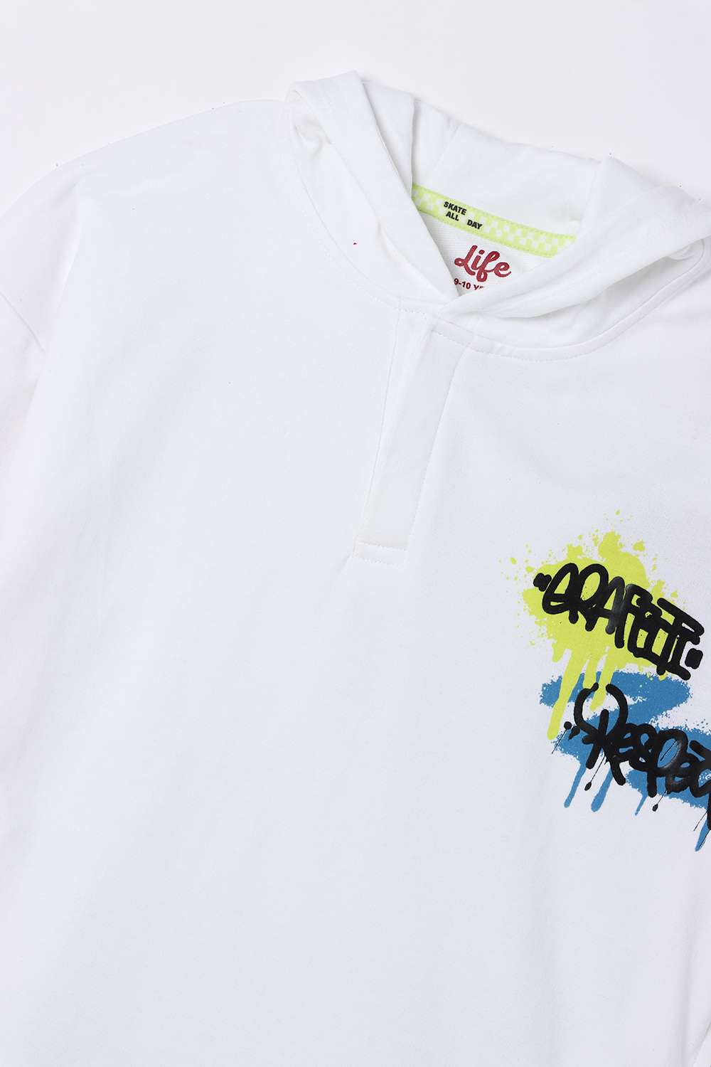 Graphic-Print-Cotton-Hooded-Boys-Sweatshirt