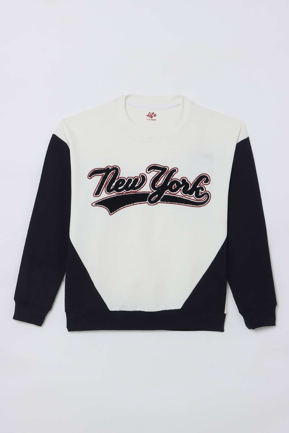 Solid-Cotton-Round-Neck-Boys-Casual-Wear-Sweatshirt