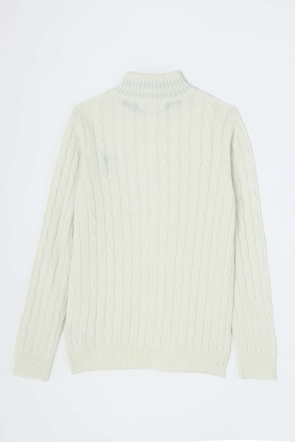 Solid-Acrylic-High-Neck-Boys-Sweater