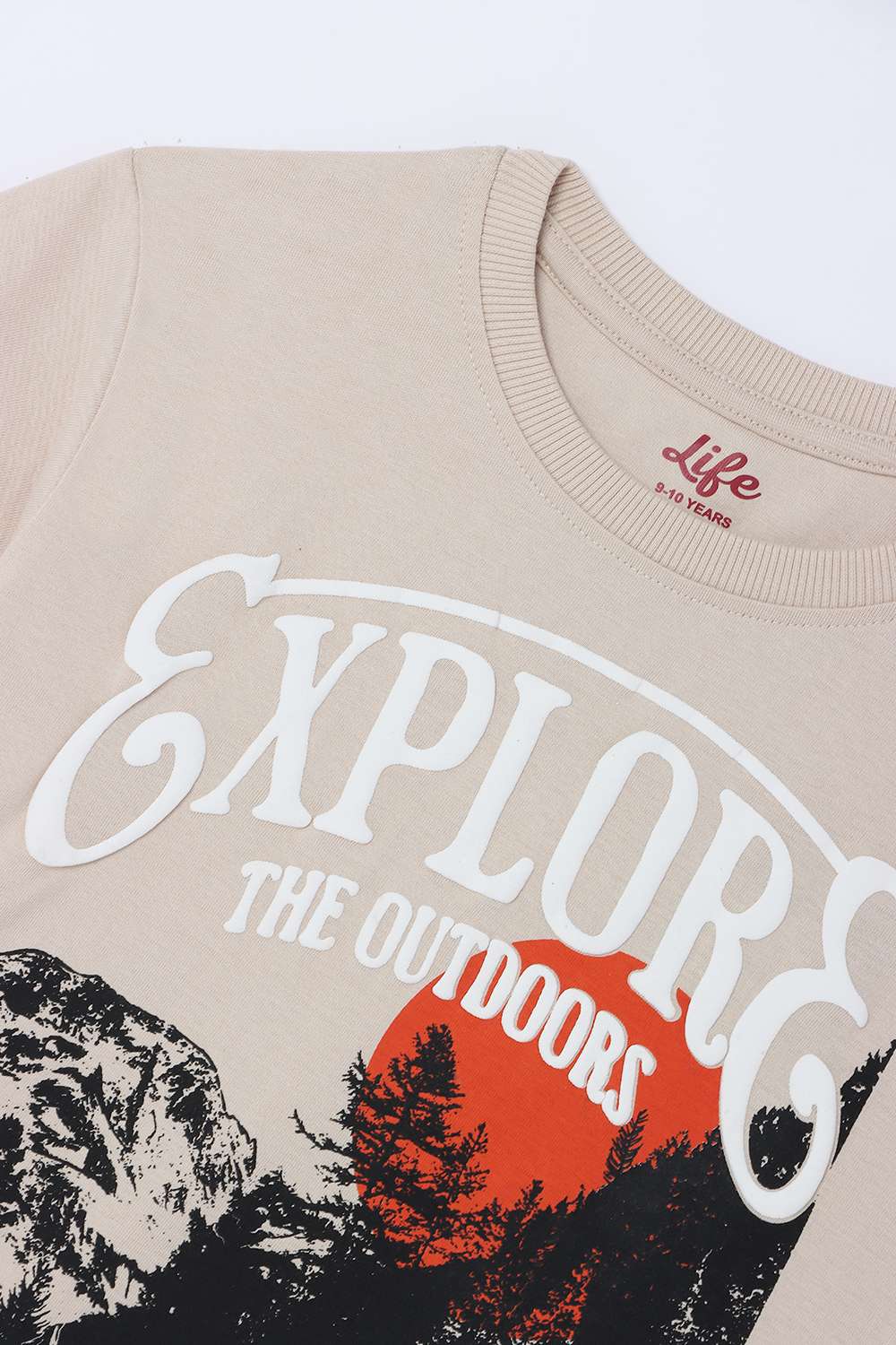 Graphic-Print-Cotton-Round-Neck-Boys-T-Shirt