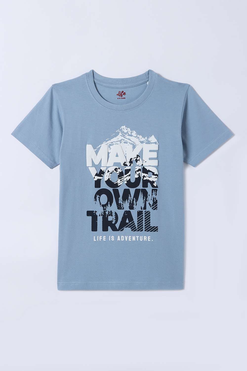 Graphic-Print-Cotton-Round-Neck-Boys-T-Shirt