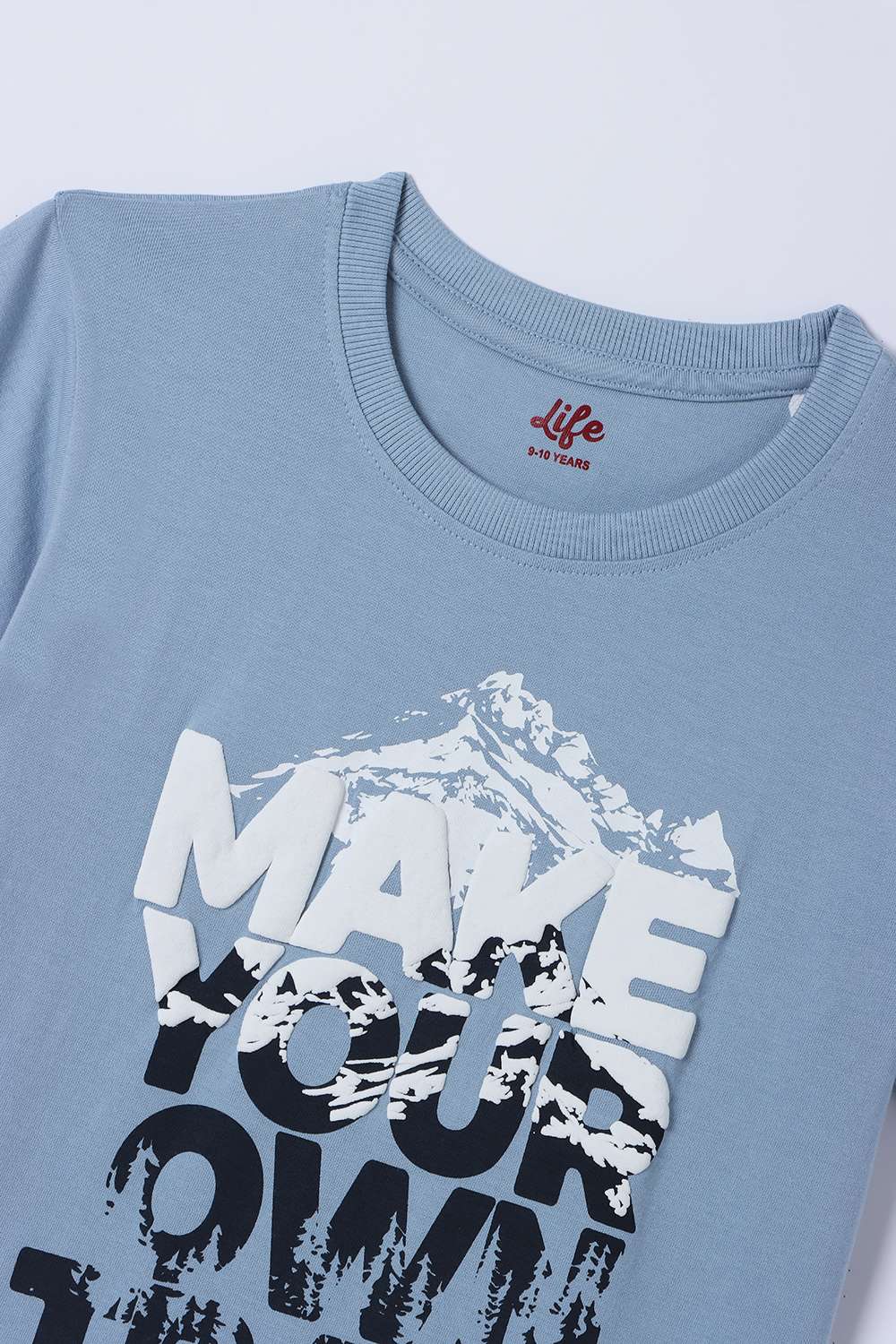 Graphic-Print-Cotton-Round-Neck-Boys-T-Shirt