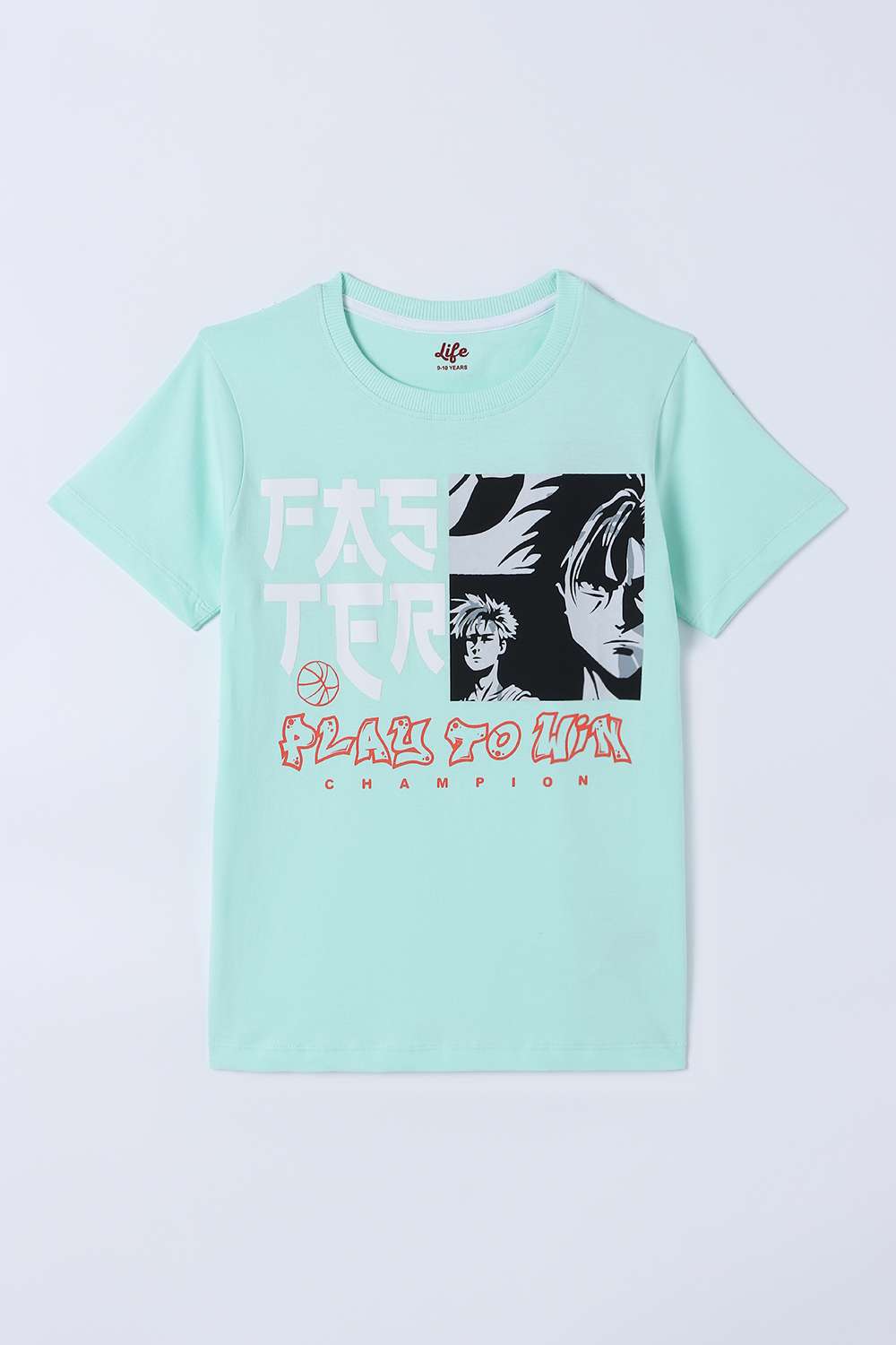 Graphic-Print-Cotton-Round-Neck-Boys-T-Shirt