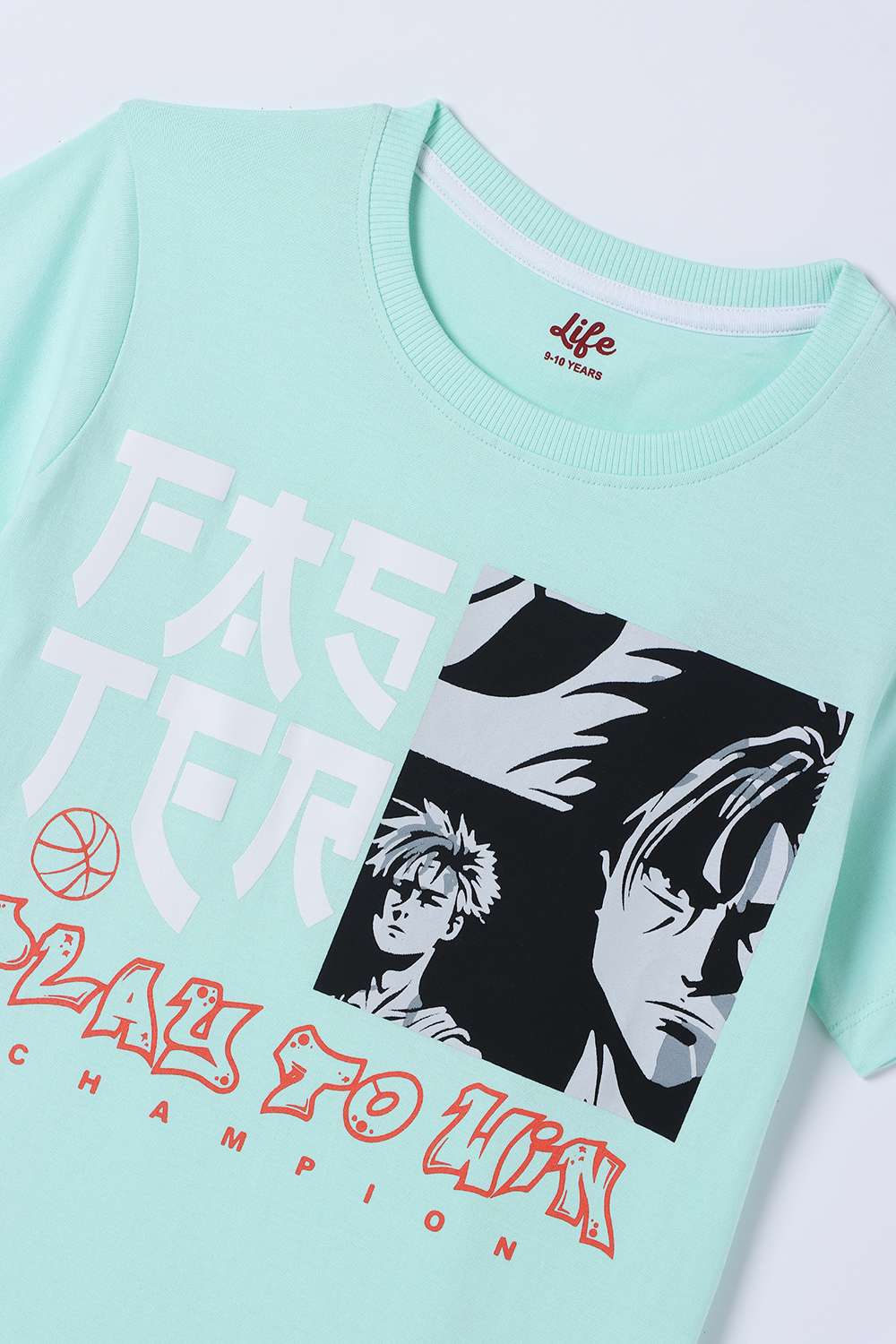 Graphic-Print-Cotton-Round-Neck-Boys-T-Shirt