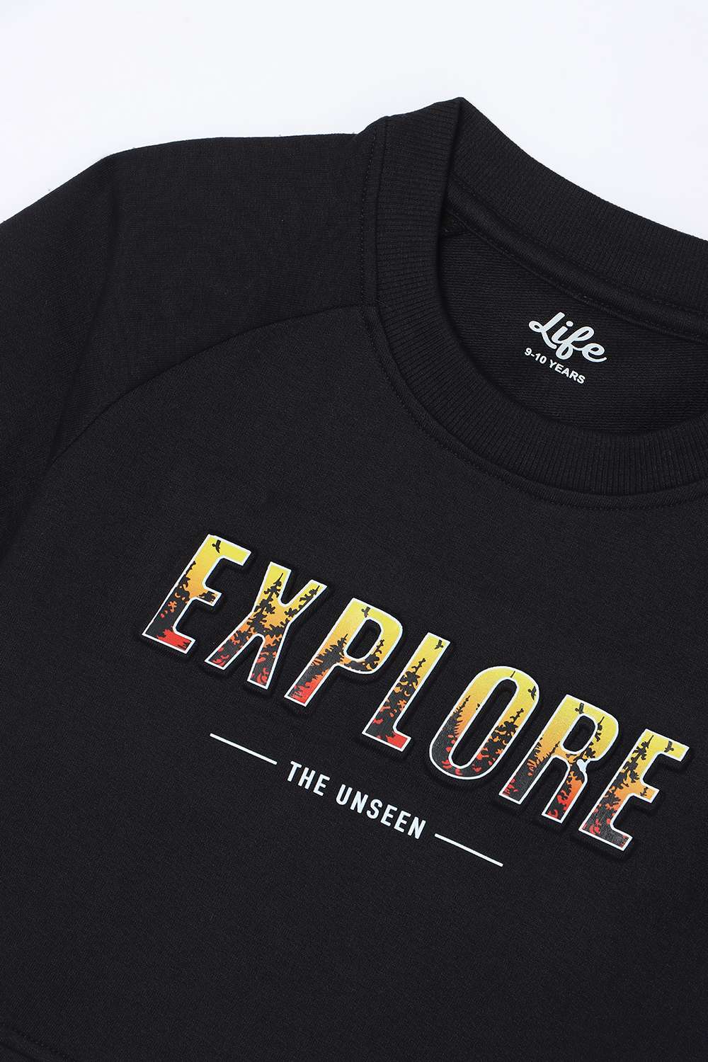 Solid-Cotton-Round-Neck-Boys-T-Shirt