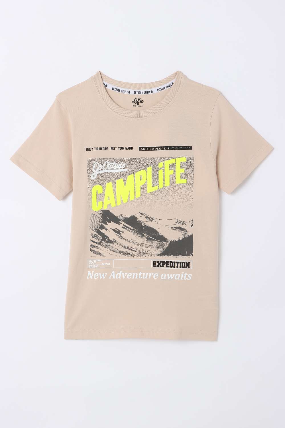 Graphic-Print-Cotton-Round-Neck-Boys-T-Shirt
