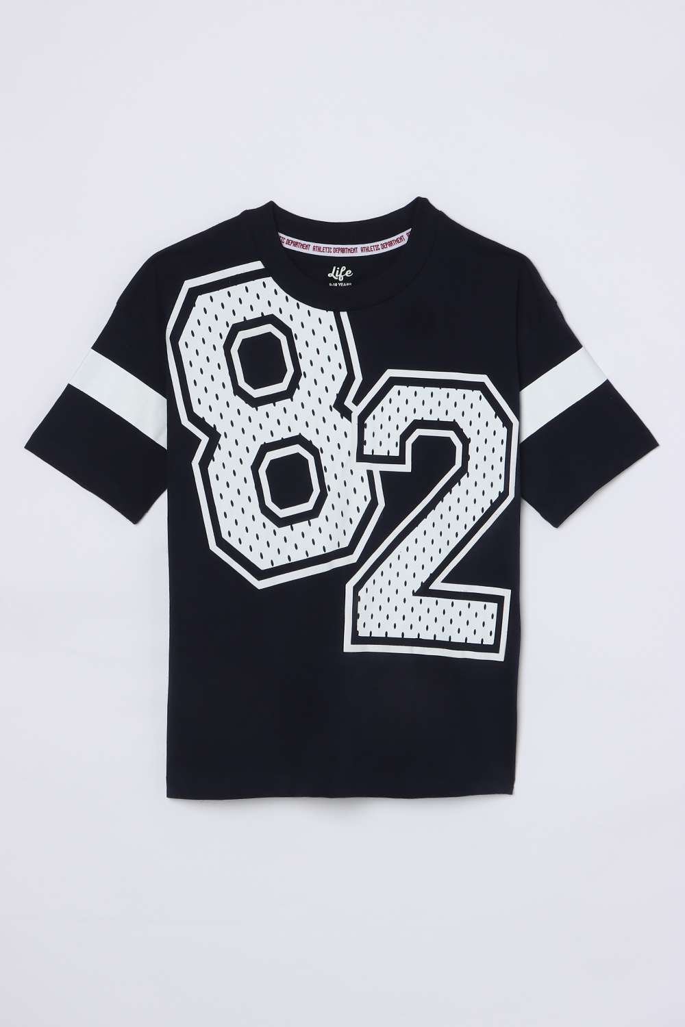 Graphic-Print-Cotton-Round-Neck-Boys-T-Shirt