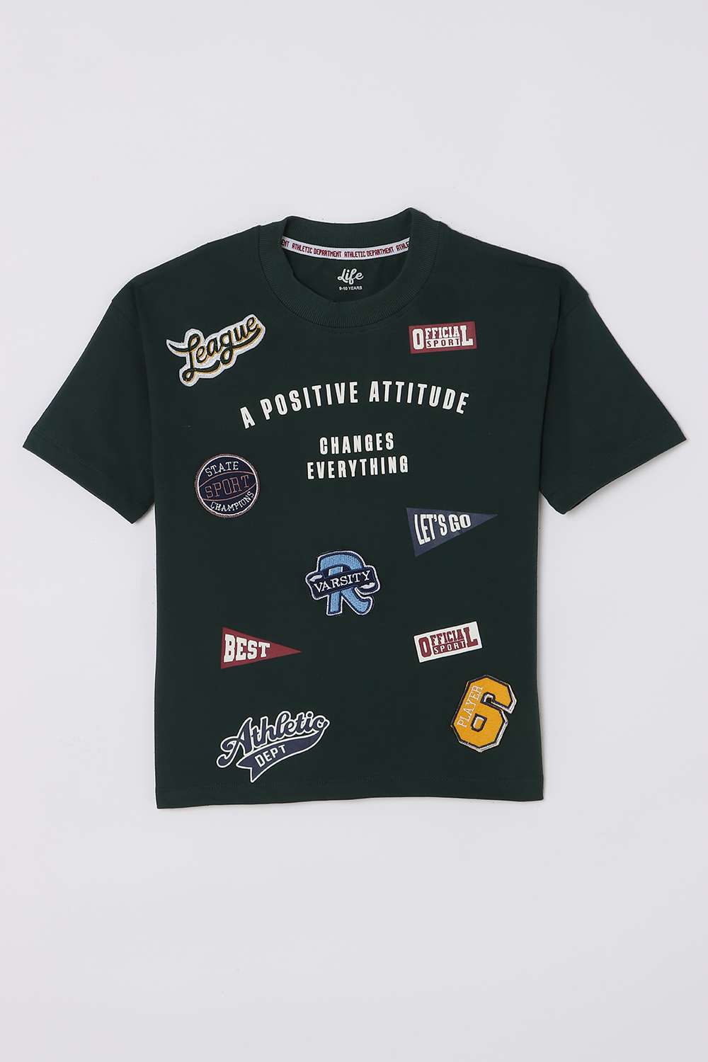 Graphic-Print-Cotton-Round-Neck-Boys-T-Shirt