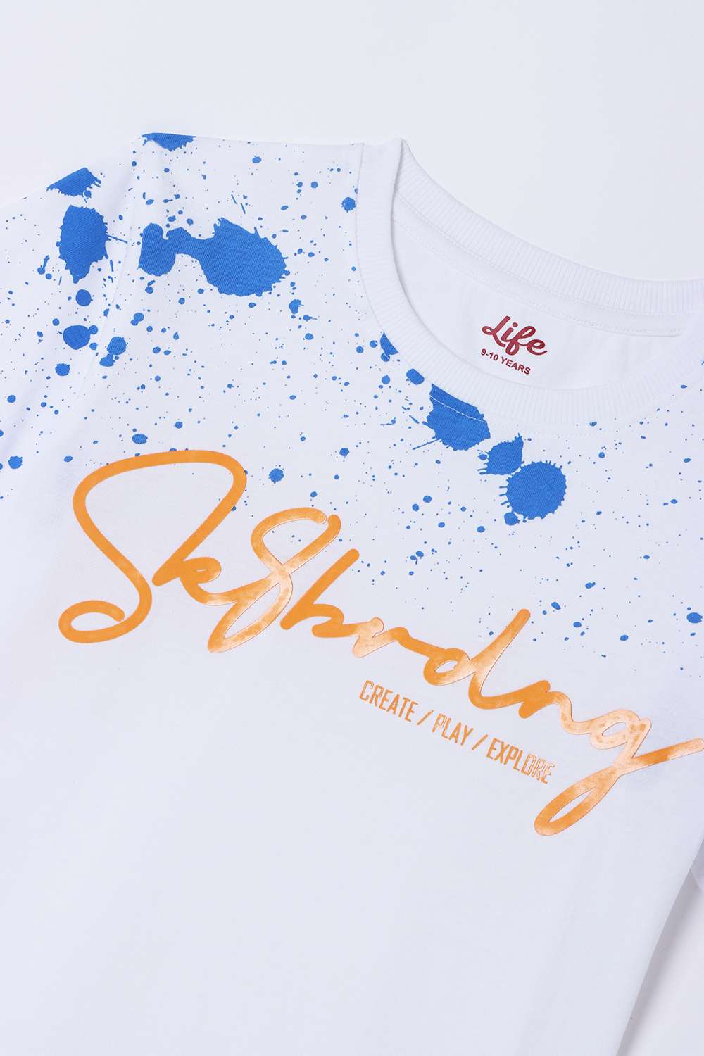Graphic-Print-Cotton-Round-Neck-Boys-T-Shirt