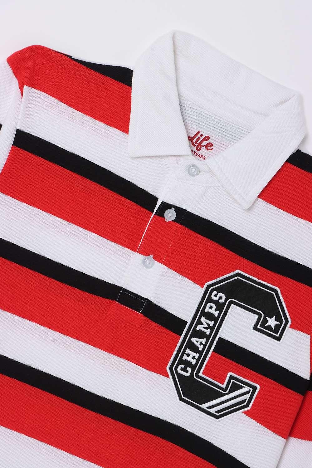 Stripes-Cotton-Polo-Boys-Casual-Wear-T-Shirt