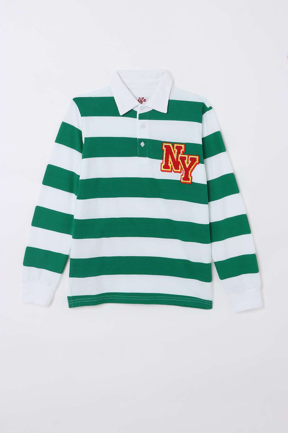 Stripes-Cotton-Polo-Boys-Casual-Wear-T-Shirt