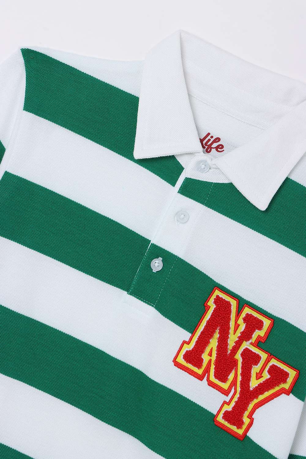 Stripes-Cotton-Polo-Boys-Casual-Wear-T-Shirt