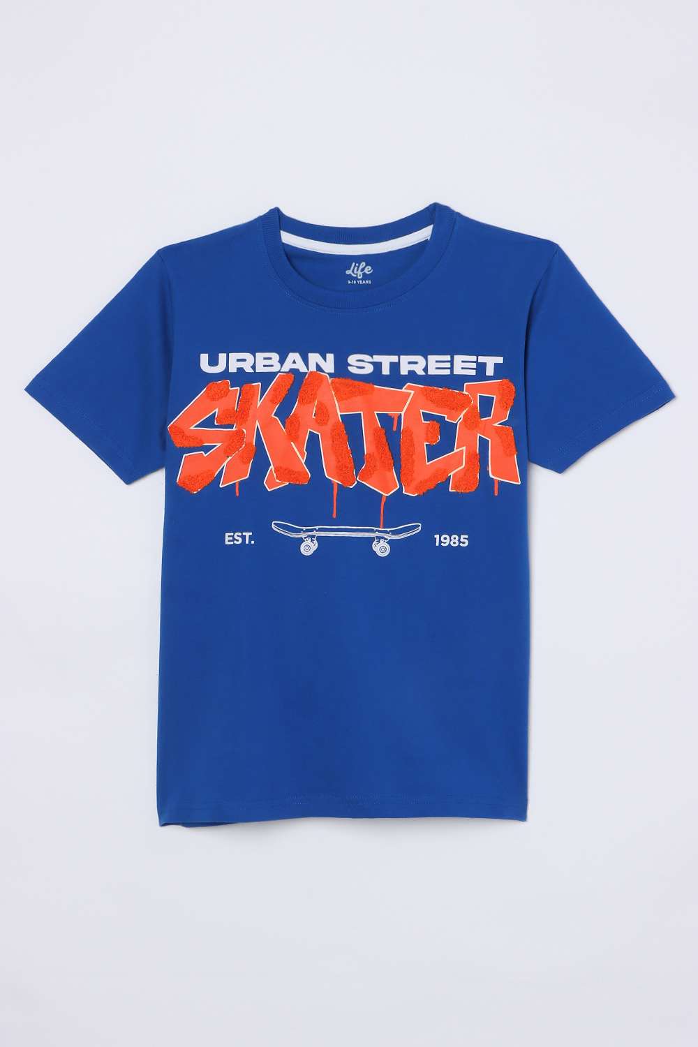 Graphic-Print-Cotton-Round-Neck-Boys-T-Shirt