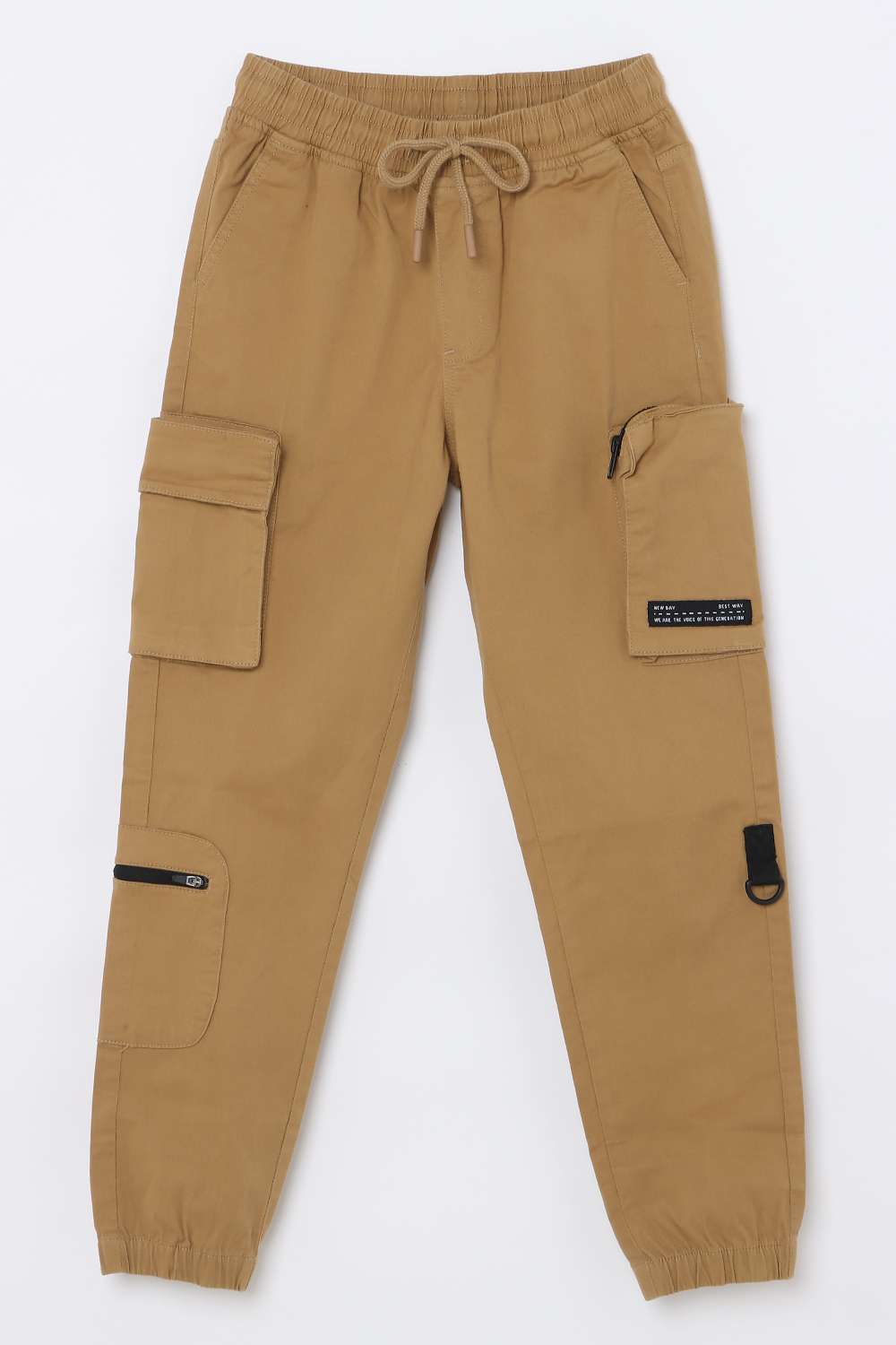 Blended-Fabric-Regular-Fit-Boys-Trousers