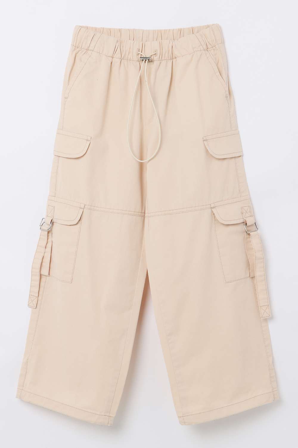 Solid-Cotton-Regular-Fit-Girls-Casual-Wear-Pants