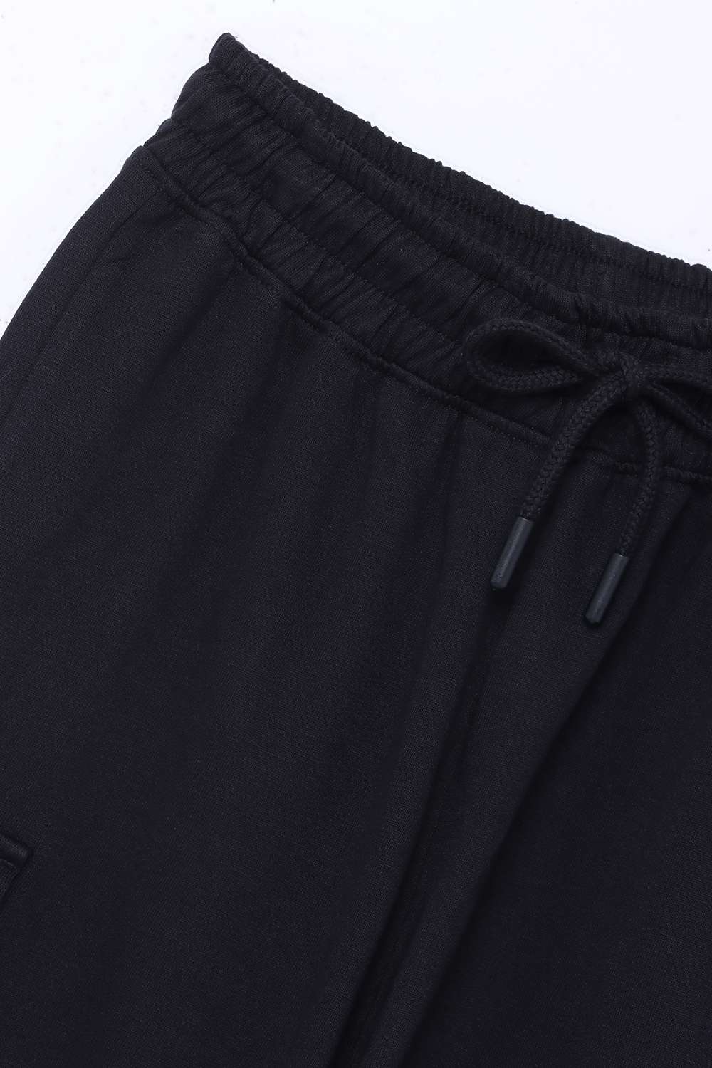 Solid-Cotton-Regular-Fit-Girls-Track-Pants