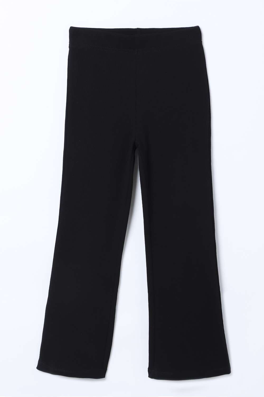 Blended-Fabric-Regular-Fit-Girls-Pants