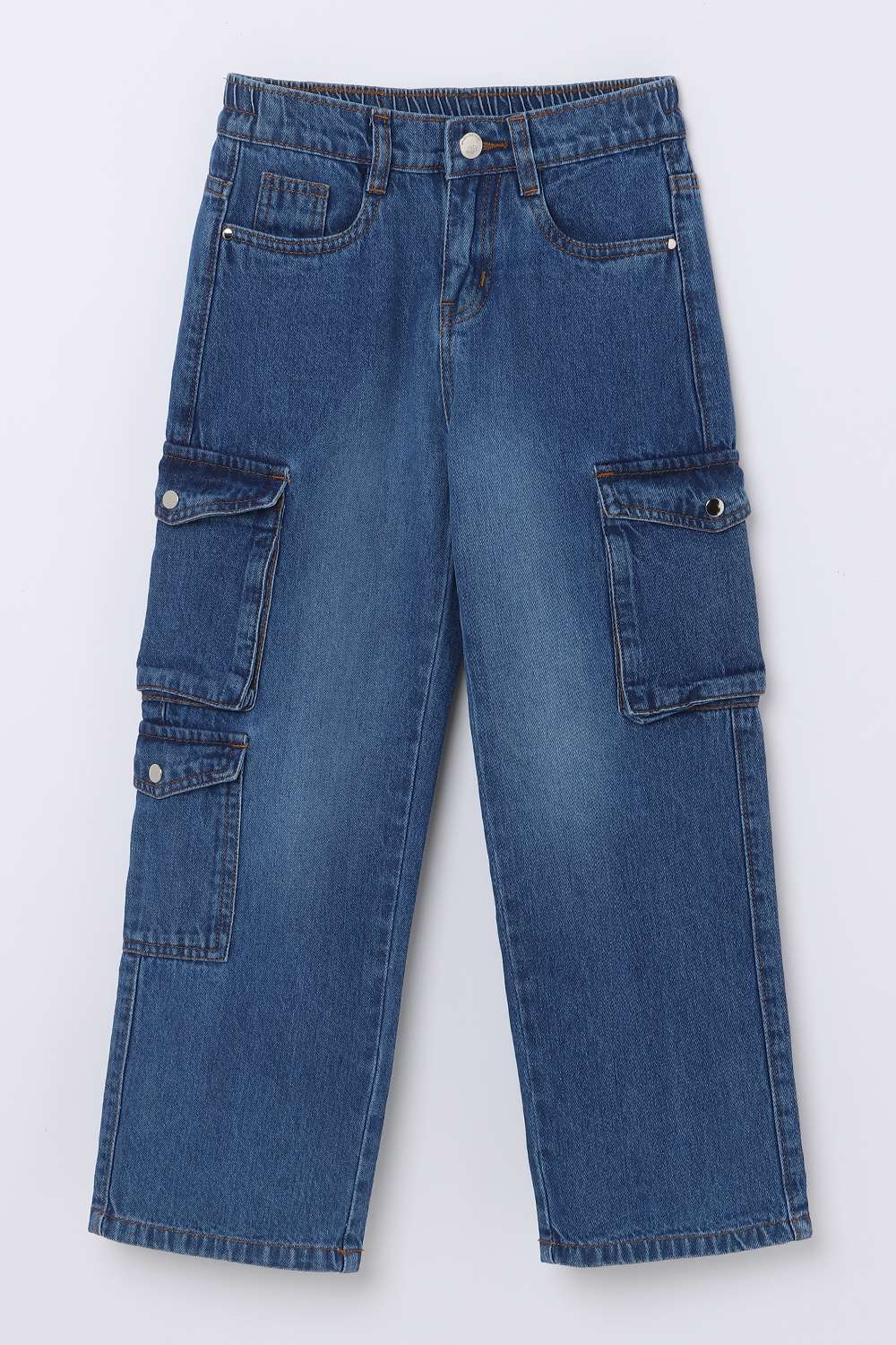 Solid-Blended-Fabric-Regular-Fit-Boys-Jeans