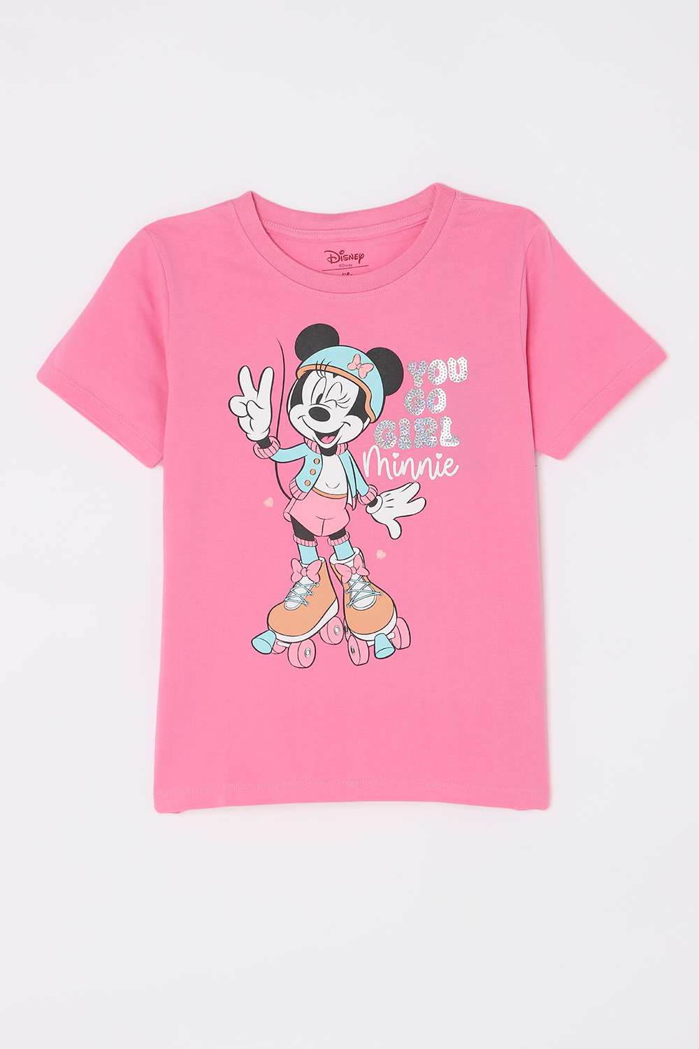 Graphic-Print-Cotton-Round-Neck-Girl-s-T-shirt
