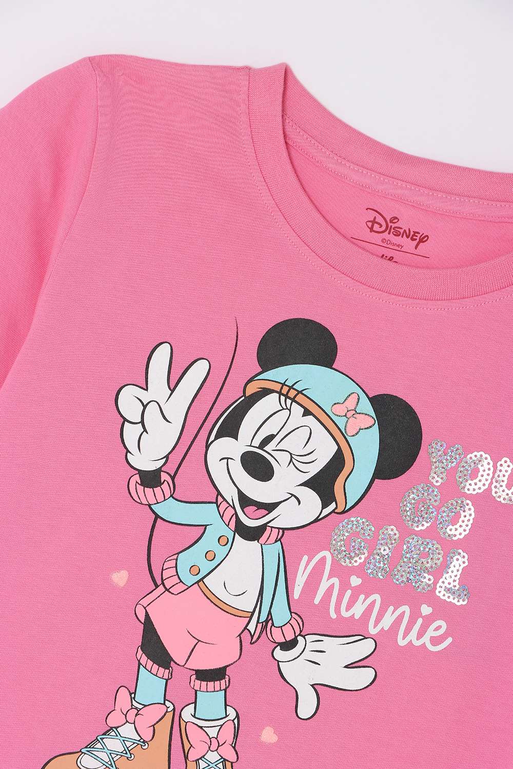 Graphic-Print-Cotton-Round-Neck-Girl-s-T-shirt