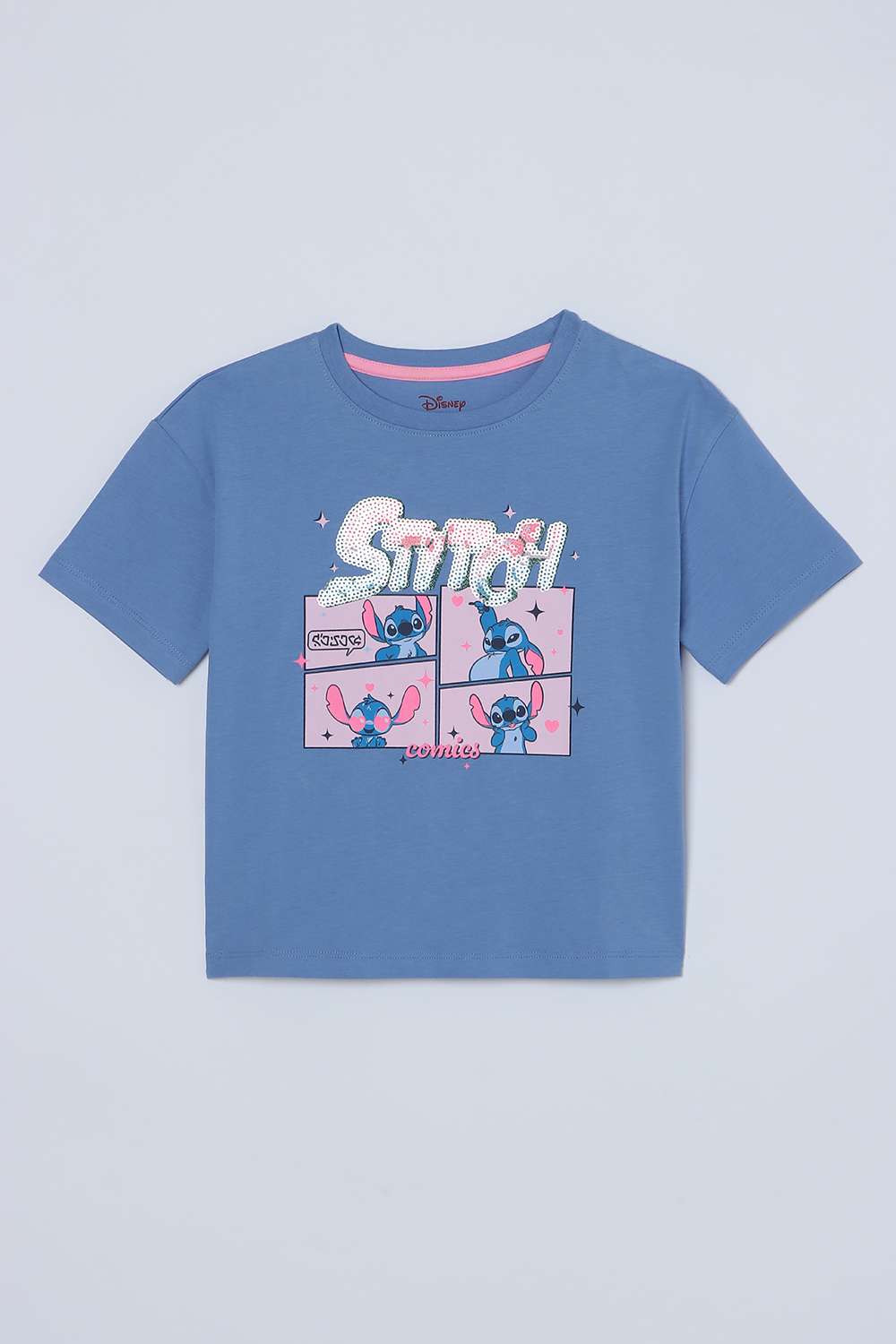 Printed-Cotton-Round-Neck-Girls-T-Shirt