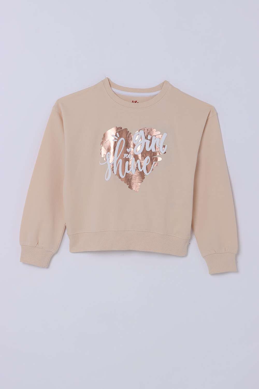 Graphic-Print-Round-Neck-Cotton-Girl-s-Sweatshirt