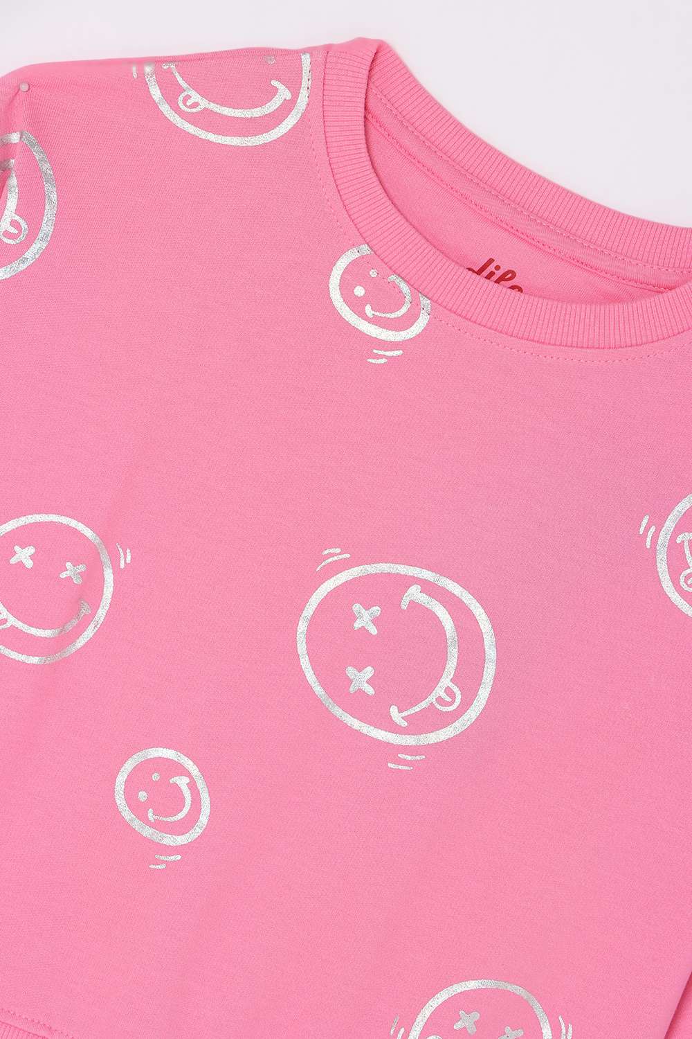 Blended-Fabric-Regular-Fit-Girls-Sweatshirt