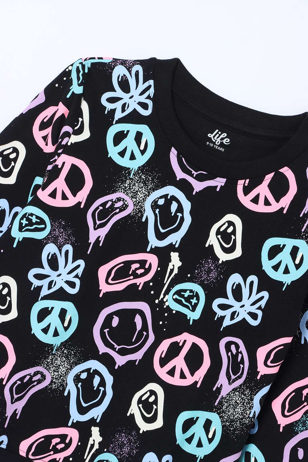 Printed-Cotton-Round-Neck-Girls-Sweatshirt