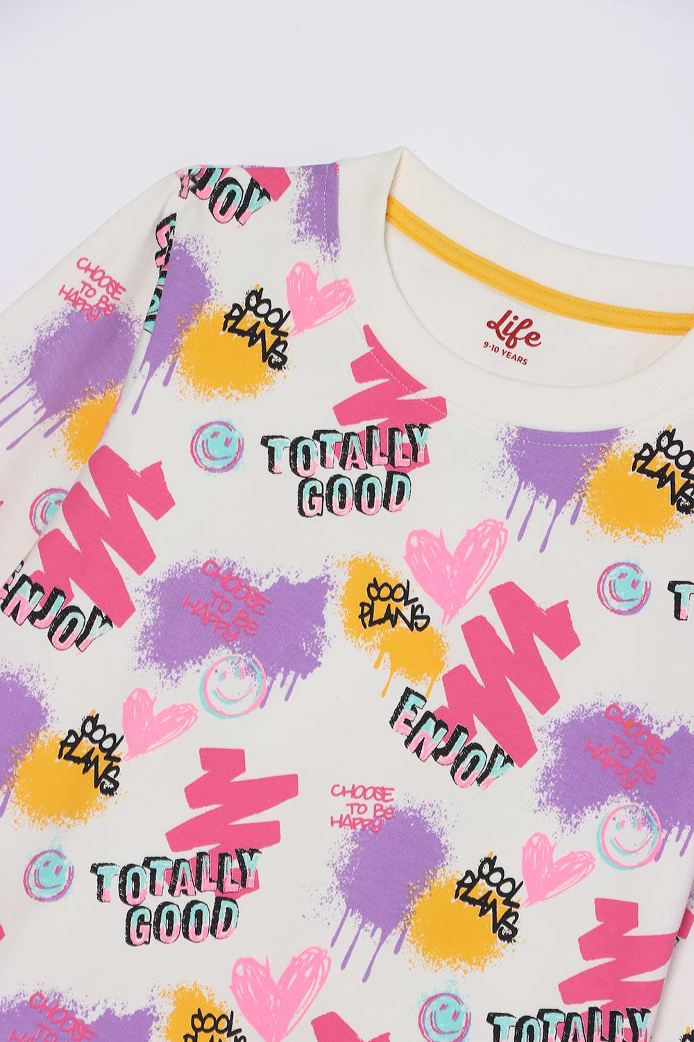 Blended-Fabric-Regular-Fit-Girls-Sweatshirt