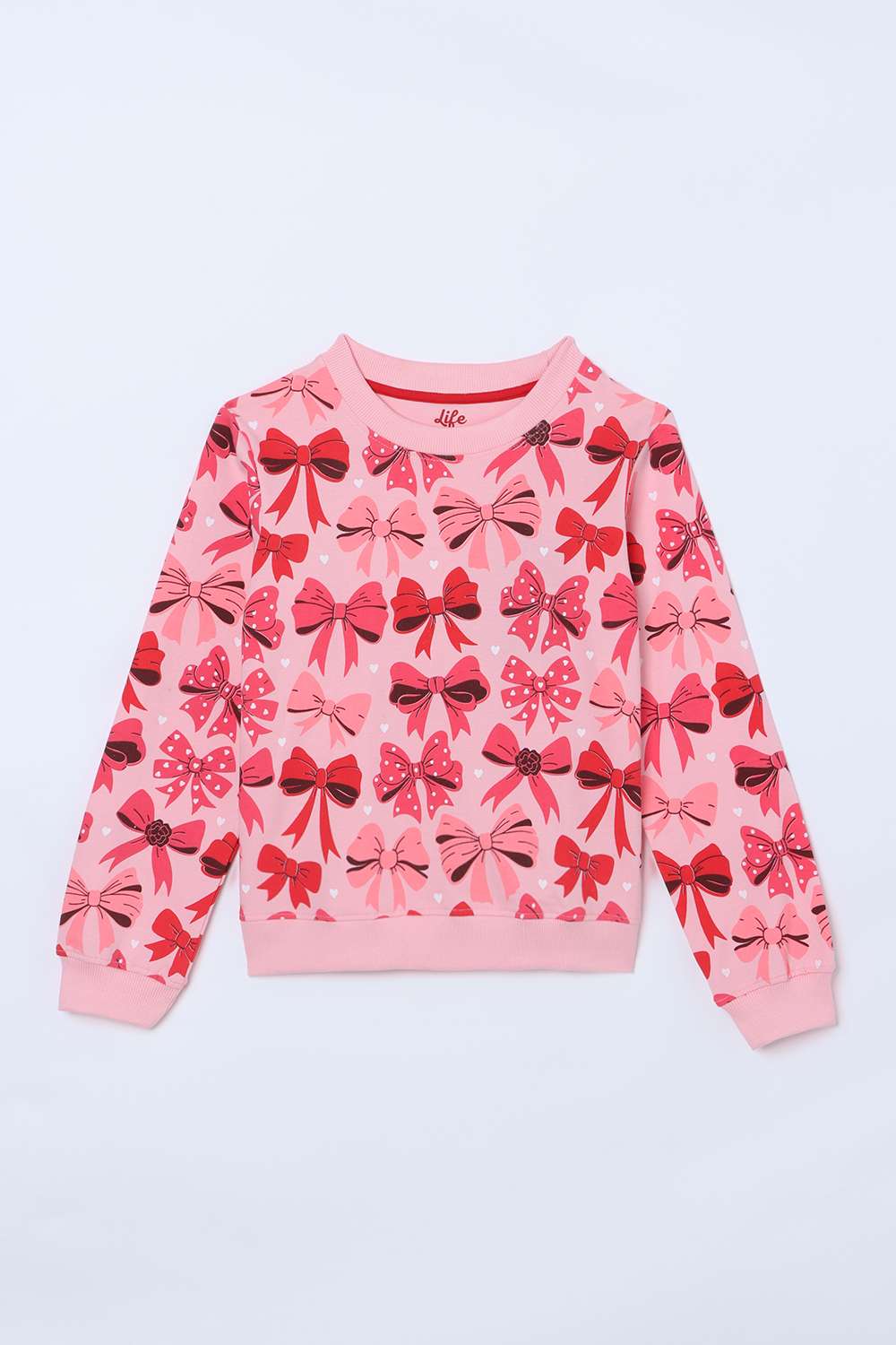 Printed-Cotton-Round-Neck-Girls-Sweatshirt