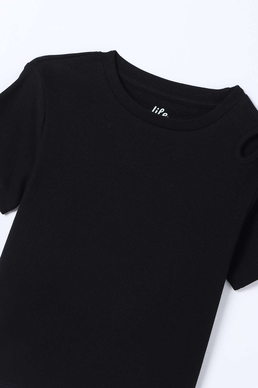 Blended-Fabric-Regular-Fit-Girls-T-Shirt