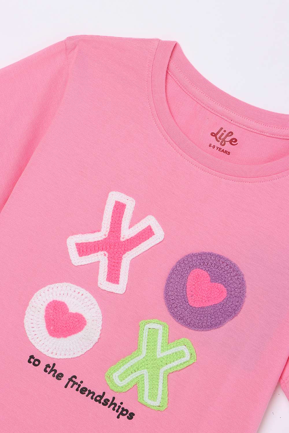 Graphic-Print-Cotton-Round-Neck-Girl-s-Top
