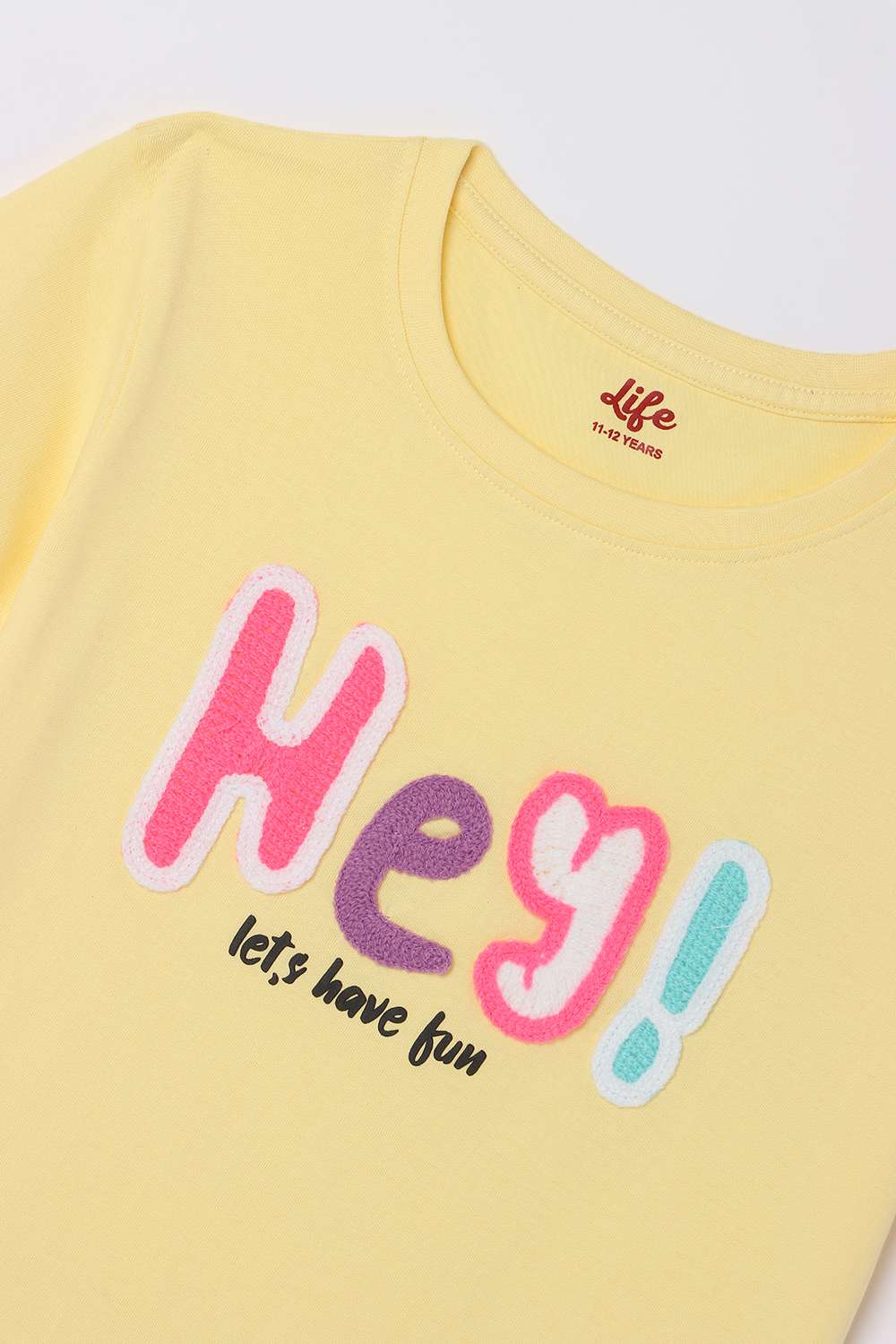 Graphic-Print-Cotton-Round-Neck-Girl-s-Top