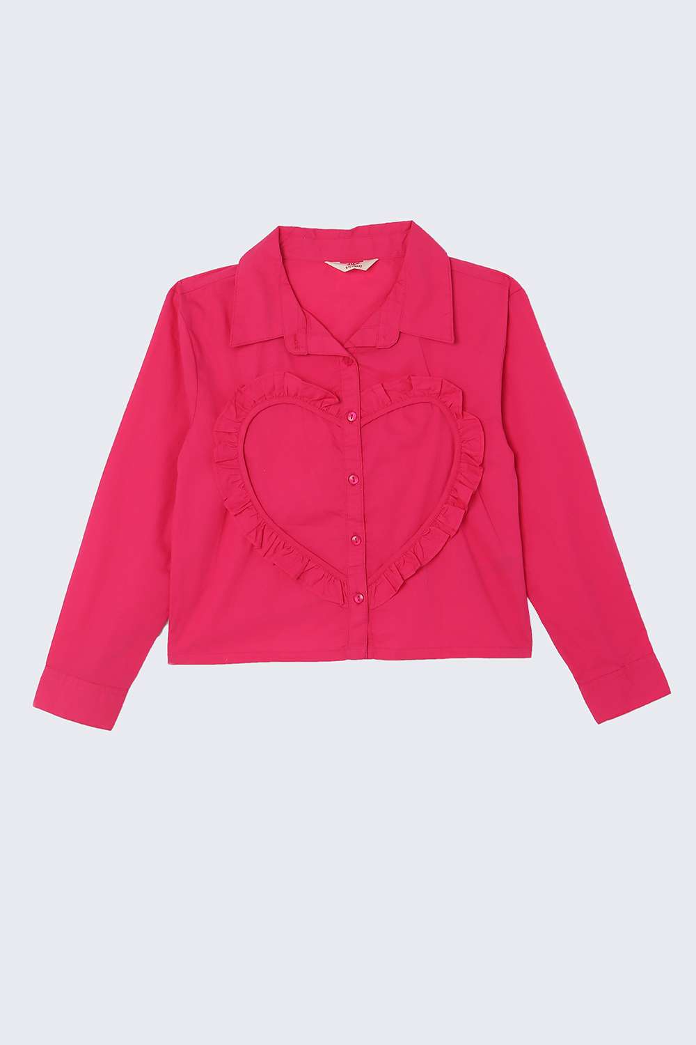 Solid-Cotton-Collared-Girl-s-Top
