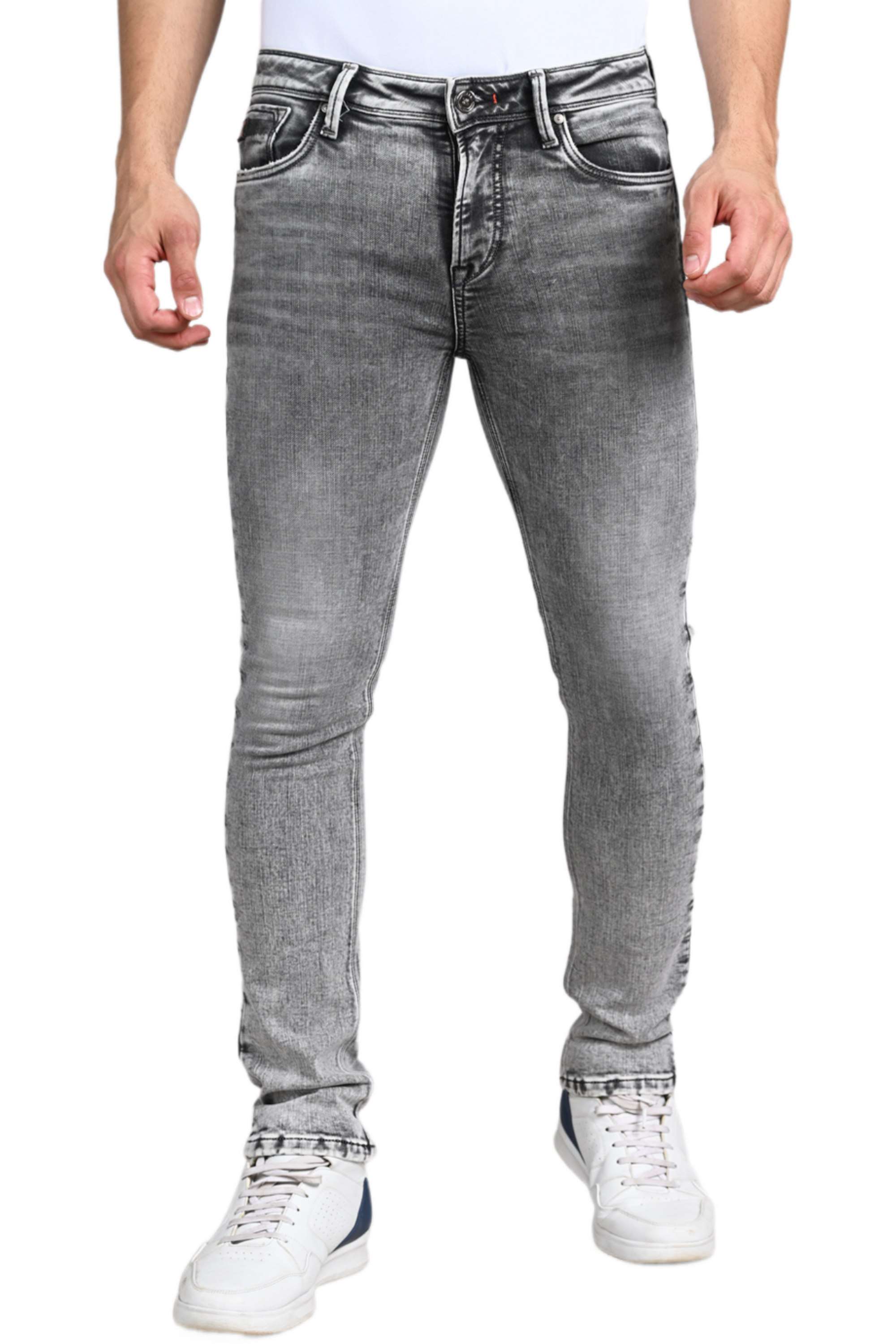 Blended-Fabric-Skinny-Fit-Men-Jeans