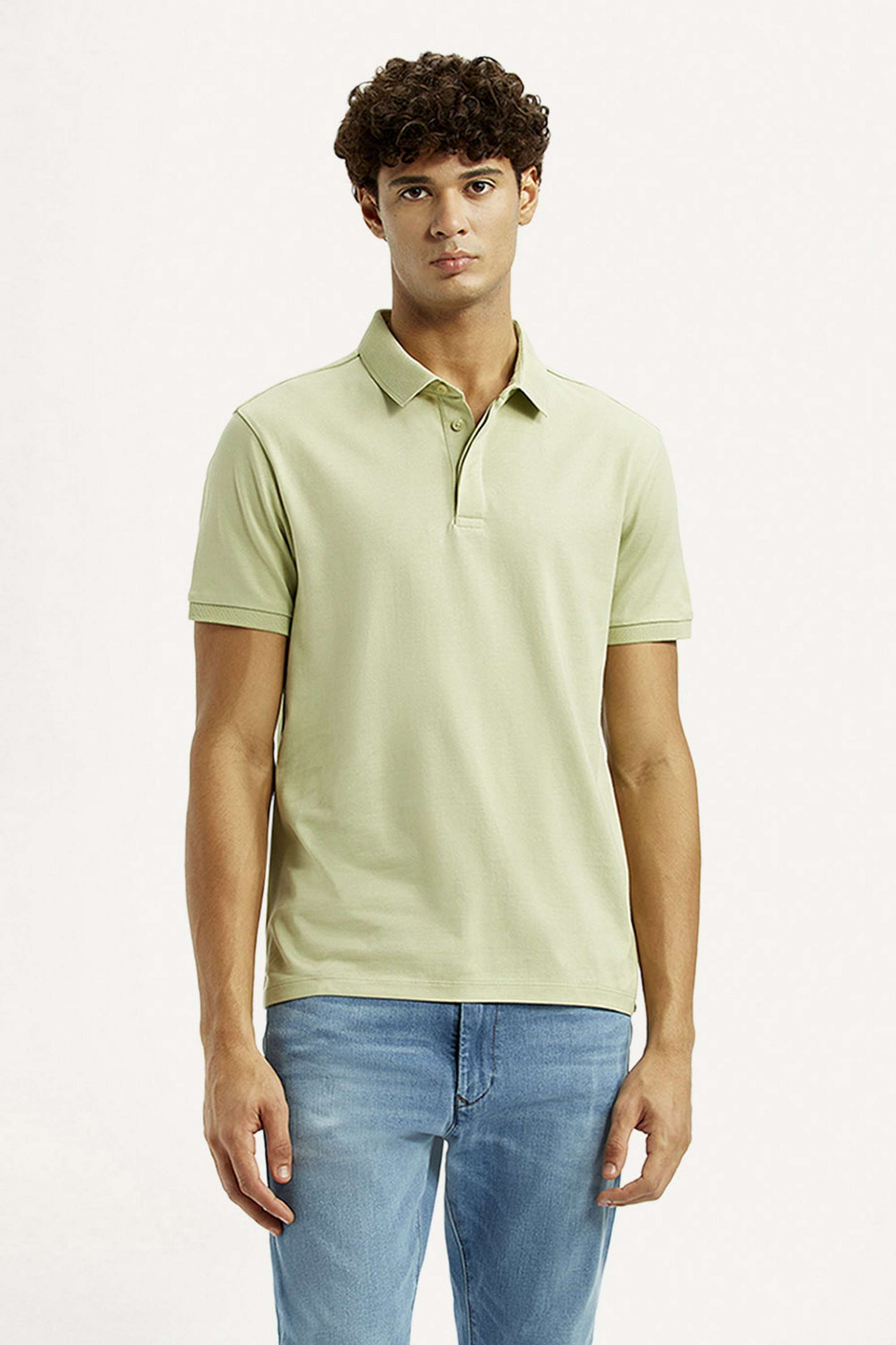 Solid-Cotton-Polo-Men-s-T-Shirt