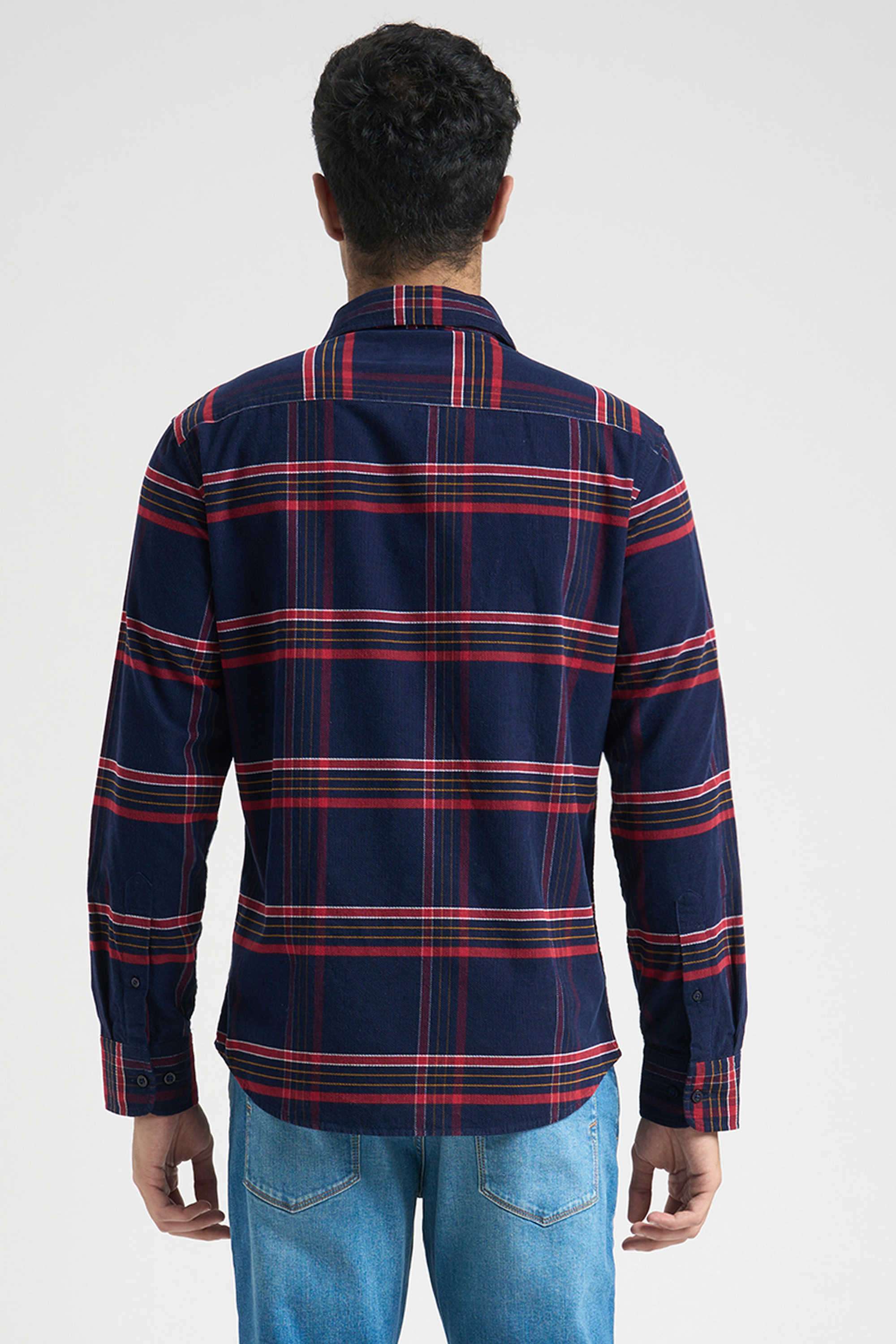 Solid-Cotton-Men-s-Casual-Wear-Shirt