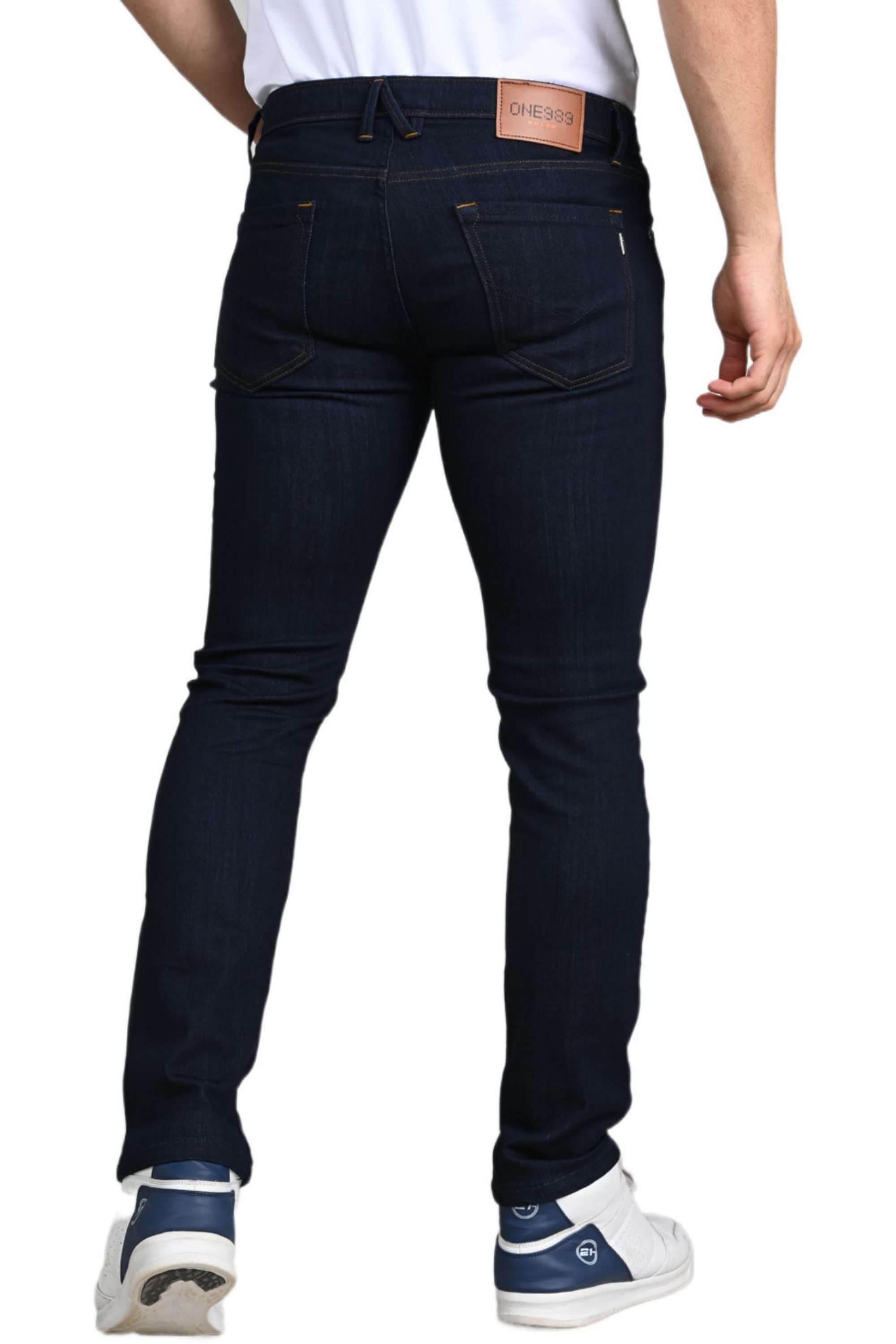 Blended-Fabric-Slim-Fit-Men-Jeans