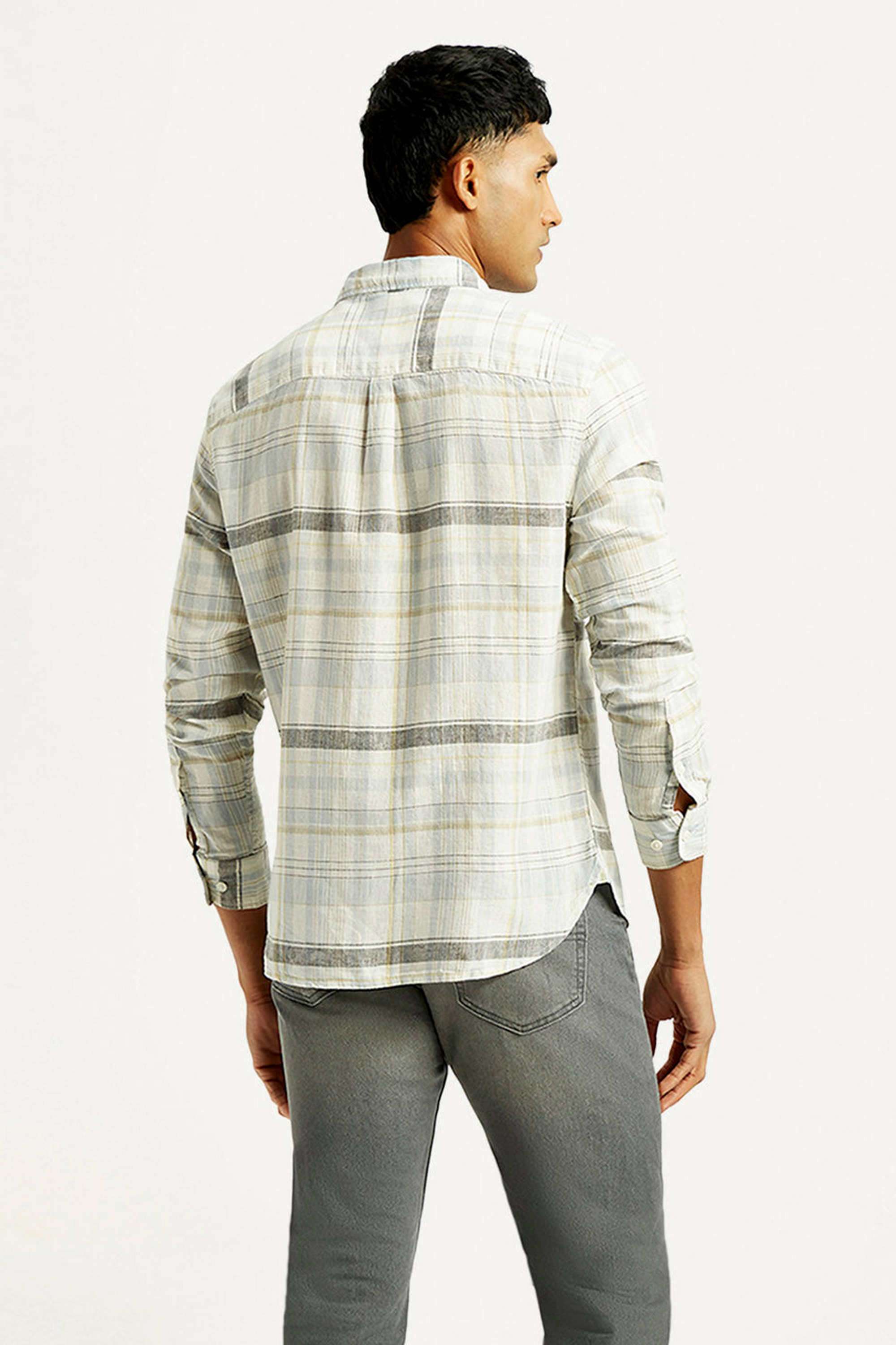 Solid-Cotton-Slim-Fit-Men-s-Casual-Shirts