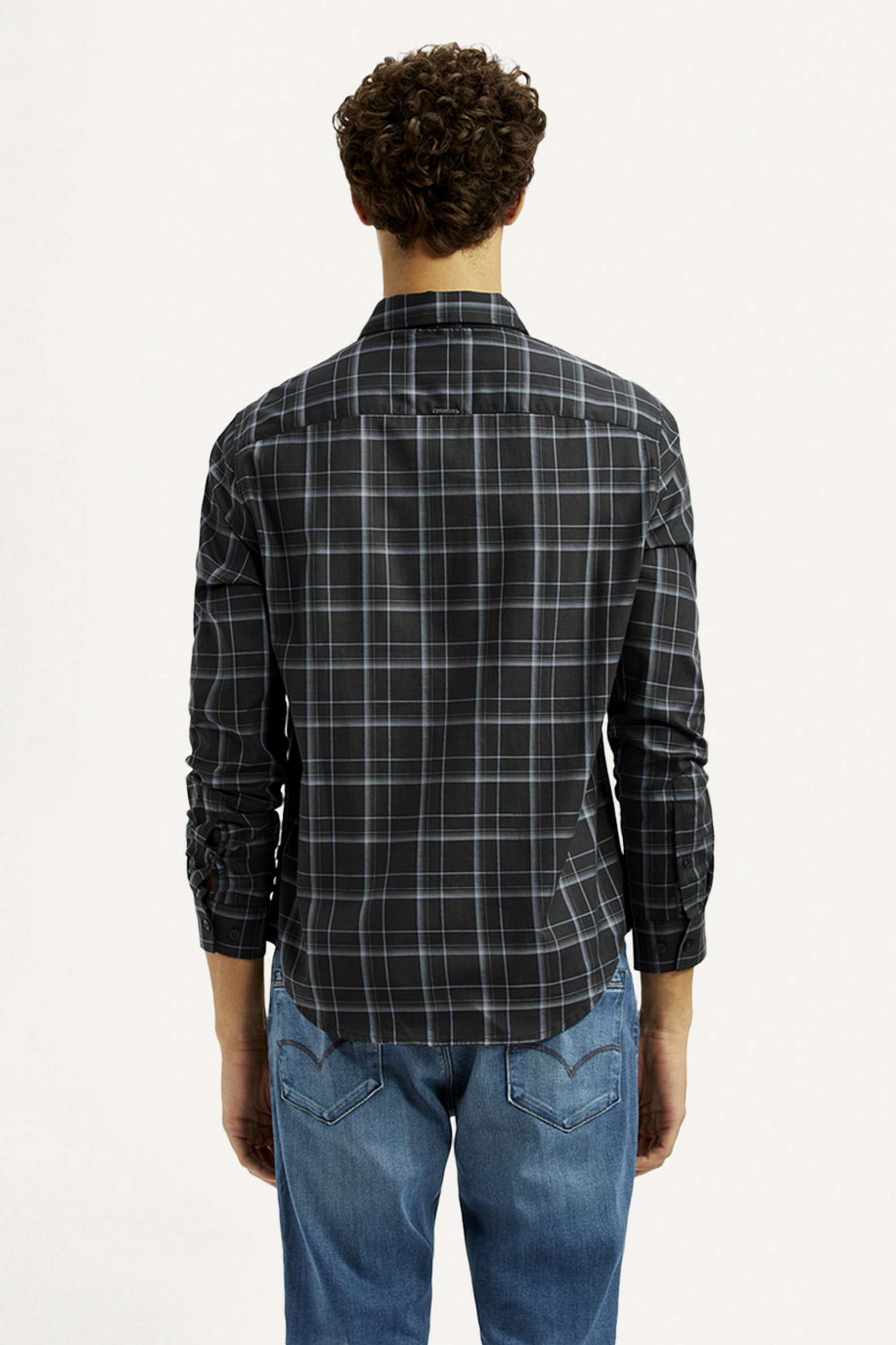 Checks-Cotton-Slim-Fit-Men-s-Shirt