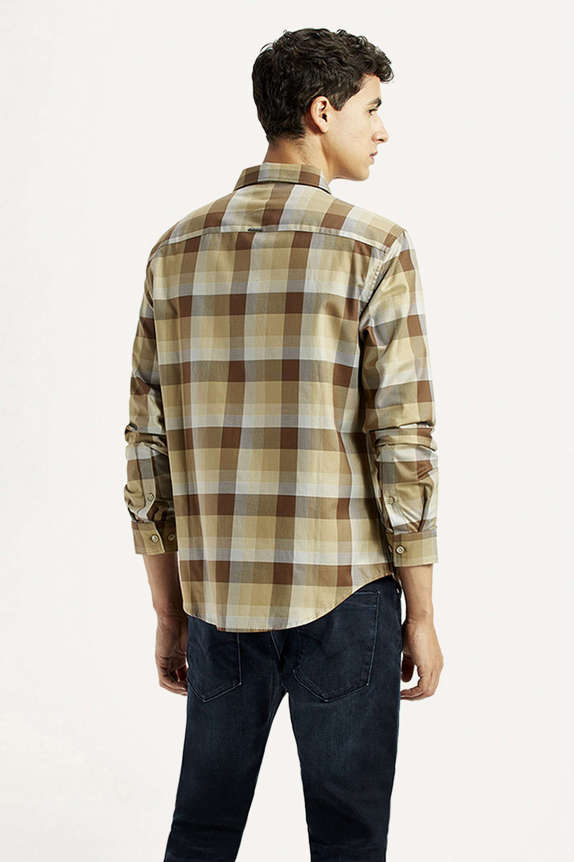 Checks-Cotton-Slim-Fit-Men-s-Shirt