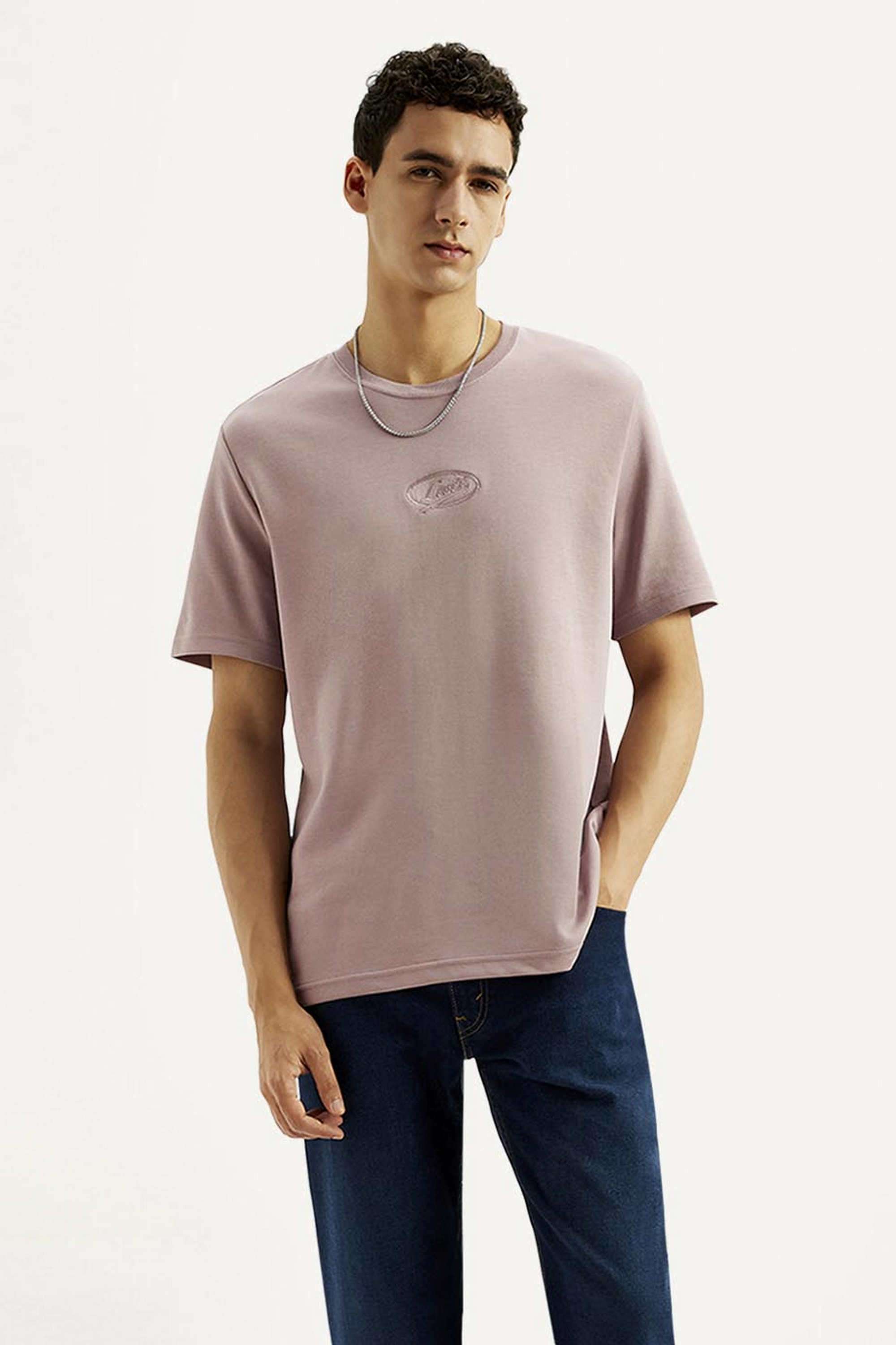 Solid-Cotton-Regular-Fit-Men-s-T-shirts