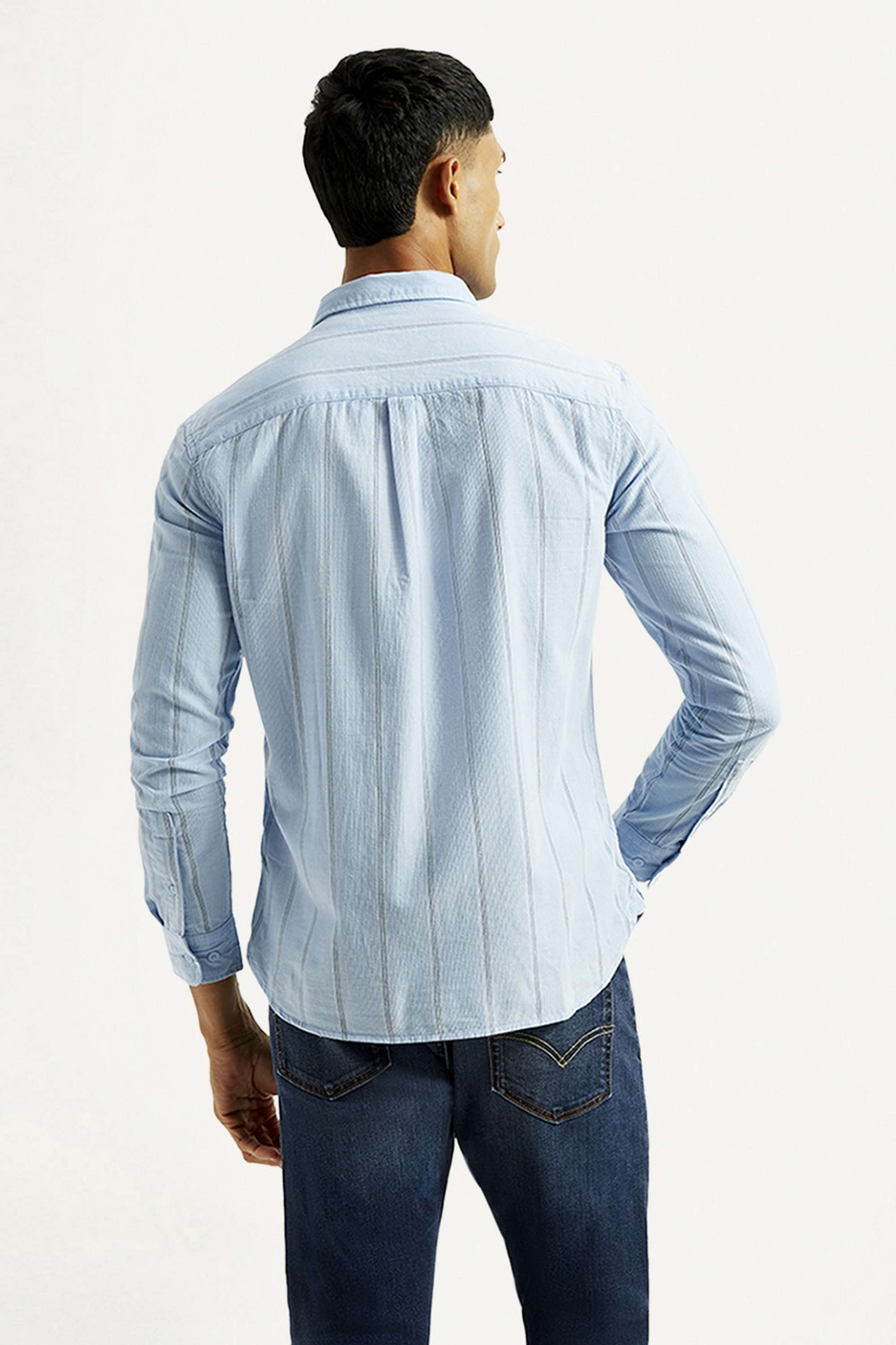 Stripes-Cotton-Slim-Fit-Men-s-Shirt
