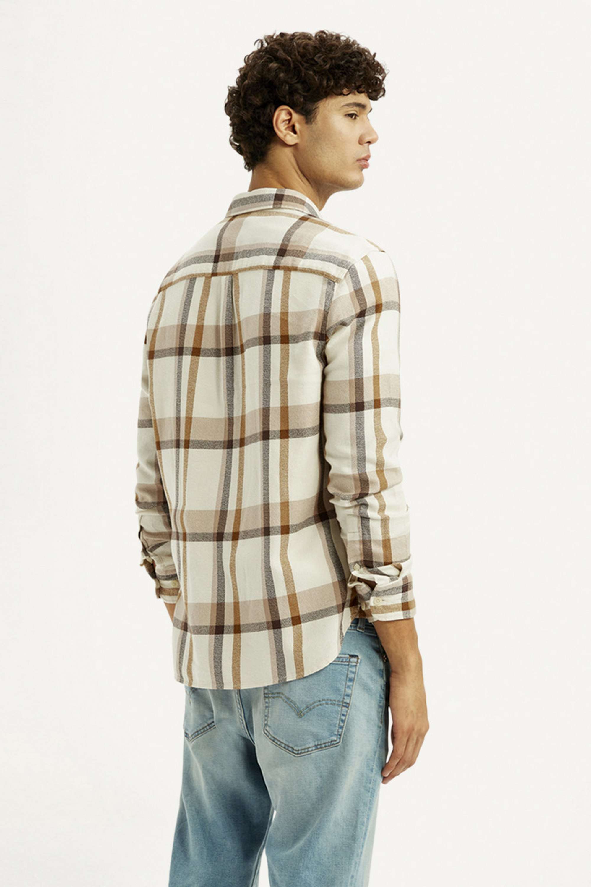 Checks-Cotton-Slim-Fit-Men-s-Shirt