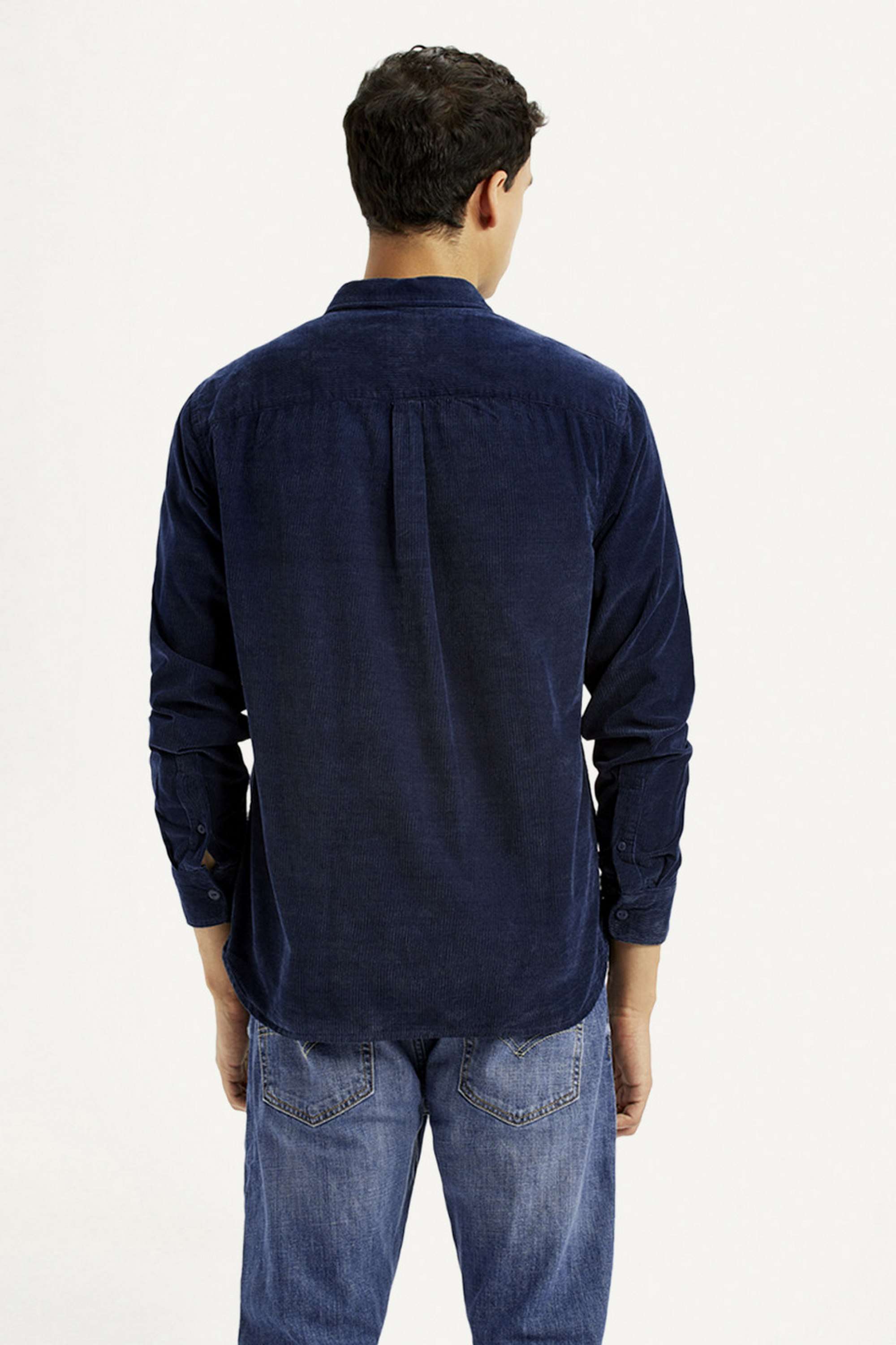 Solid-Cotton-Slim-Fit-Men-s-Shirt