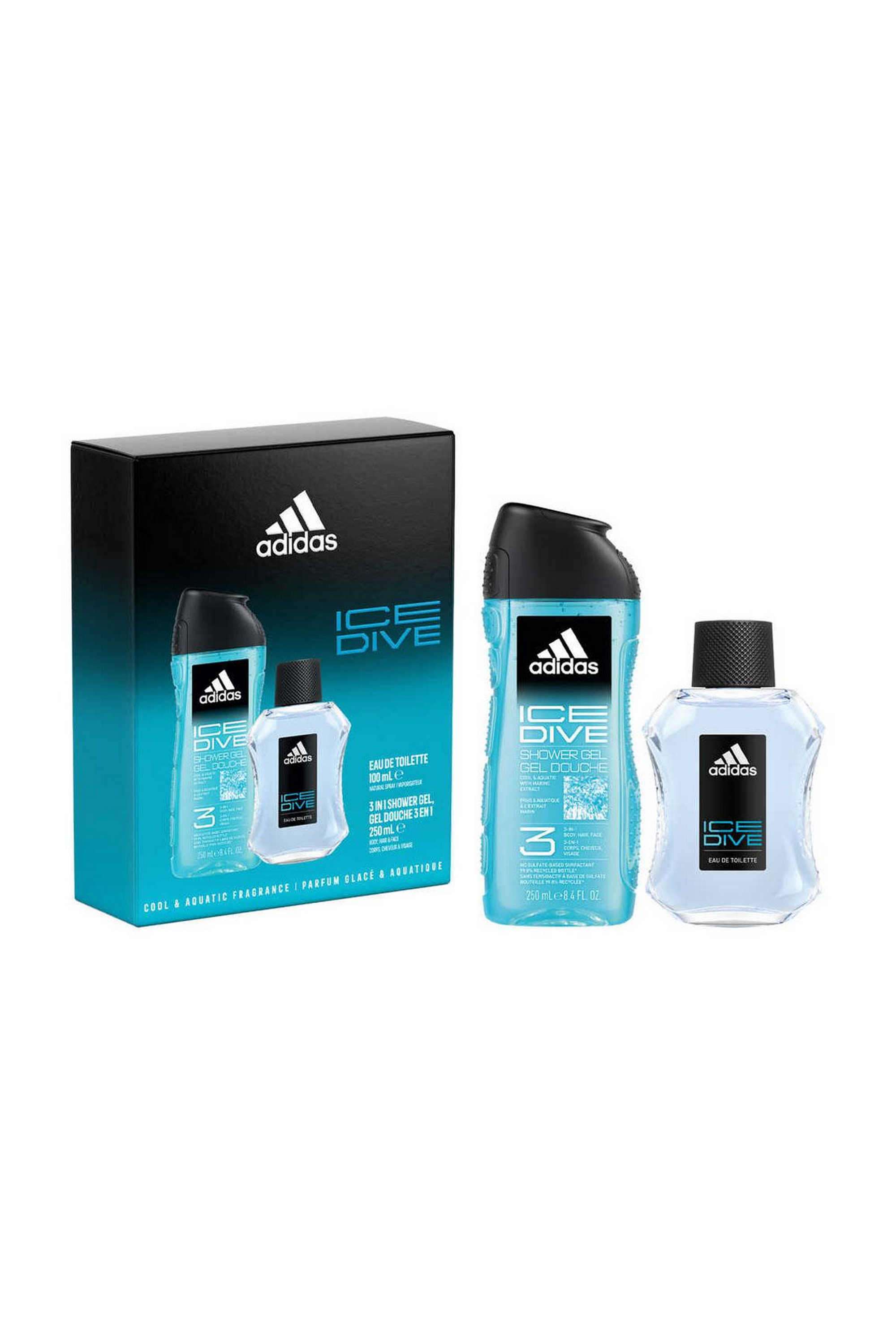 Ice-Dive-Gift-Set-for-Men-(Eau-de-Toilette-100ml-+-Shower-Gel-250ml)